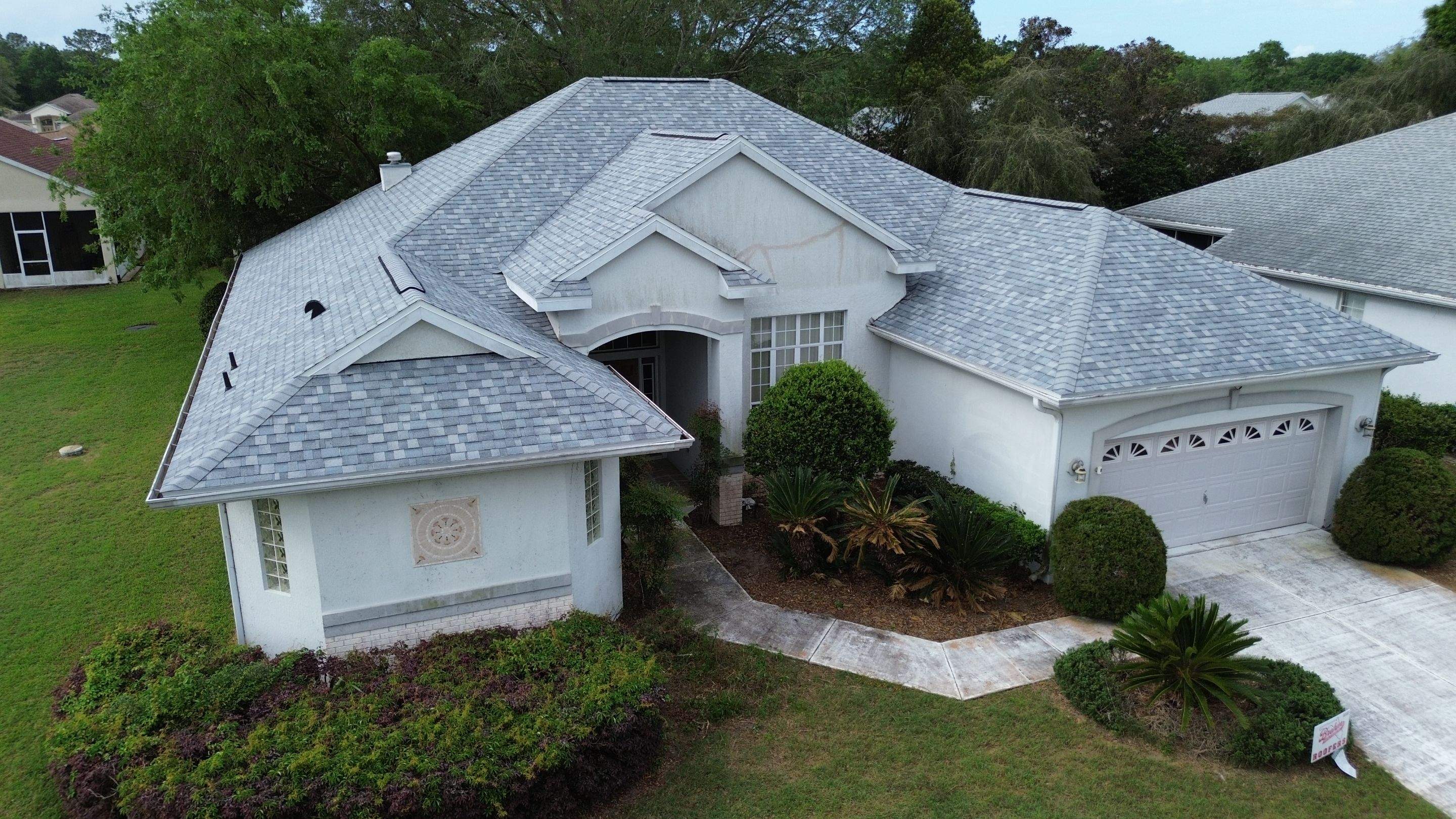 New Antique Silver Roof Replacement in Ocala, FL by Brehm Roofing