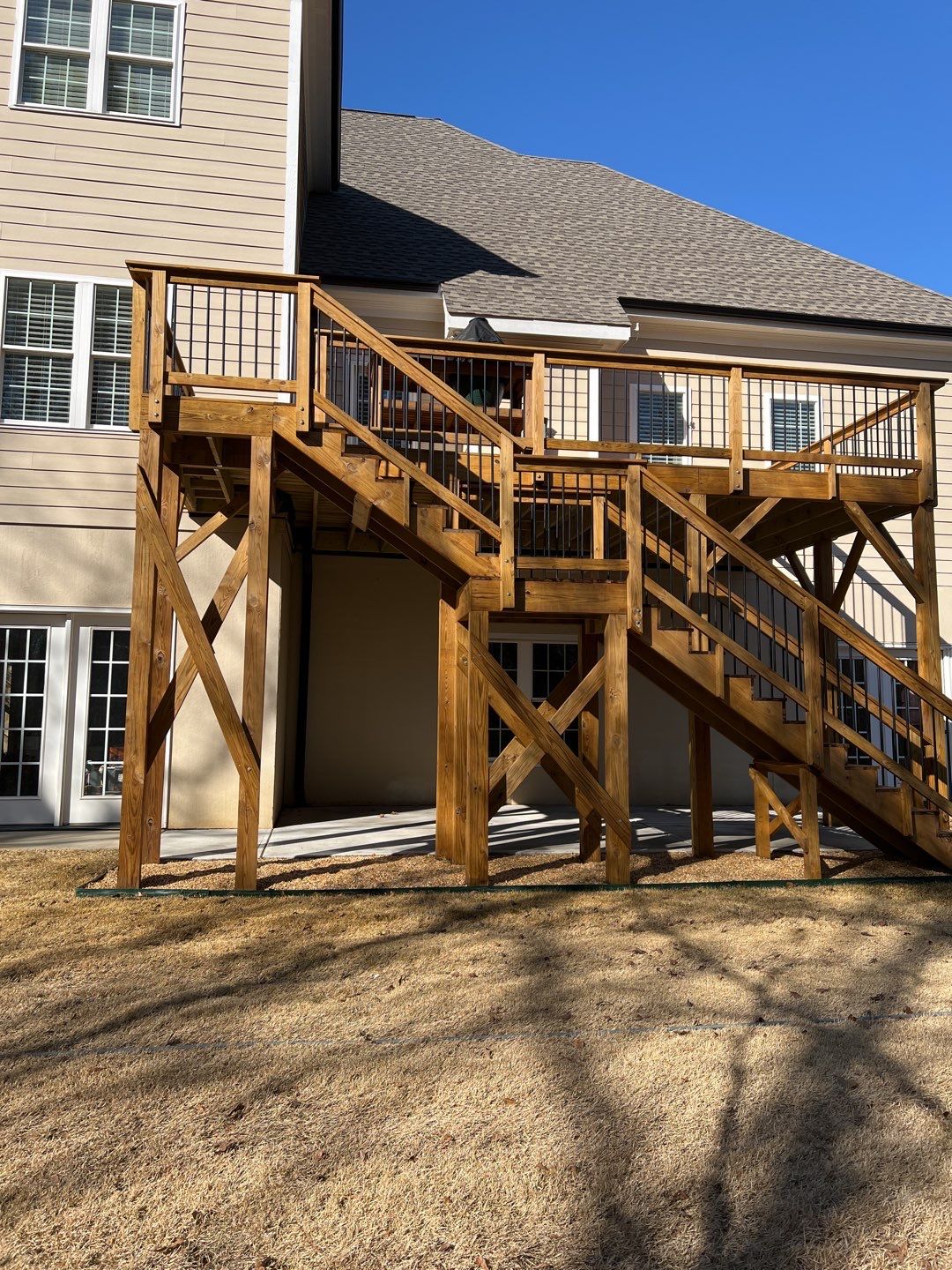 Coated Deck using Wood Sealant by DuraSeal