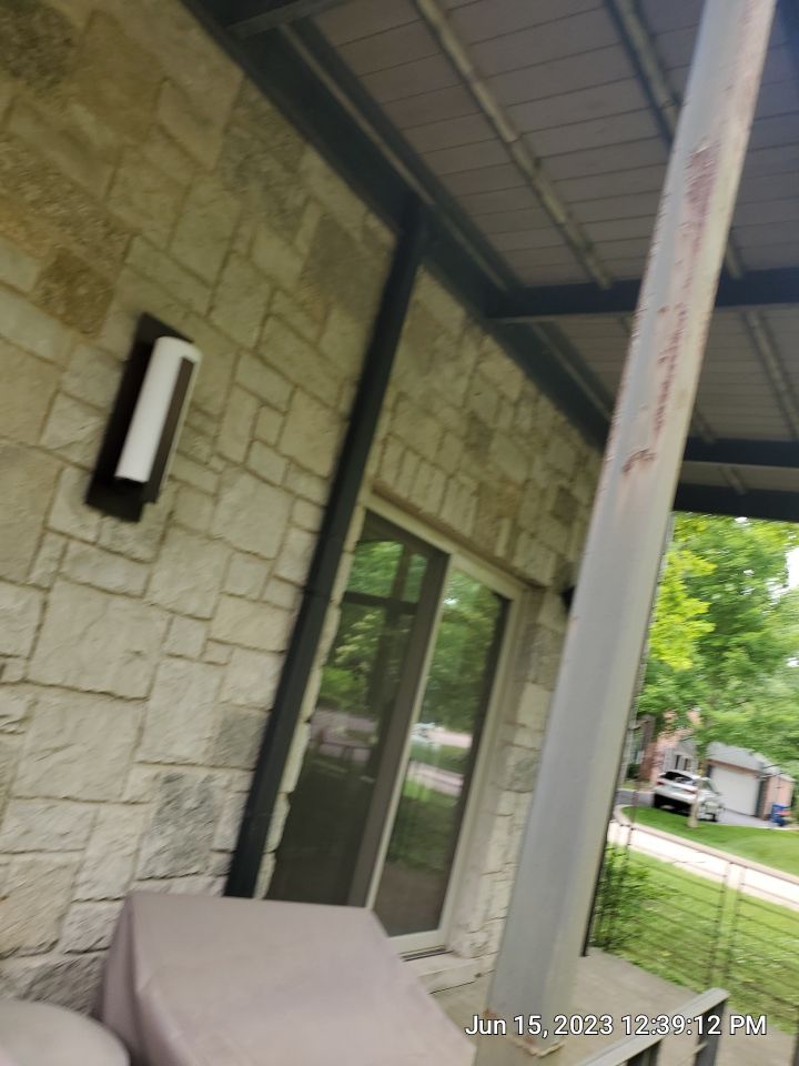 Highland Park, IL Bluestone, concrete,  Trex deck cleaning by Northern Power Washing LLC.