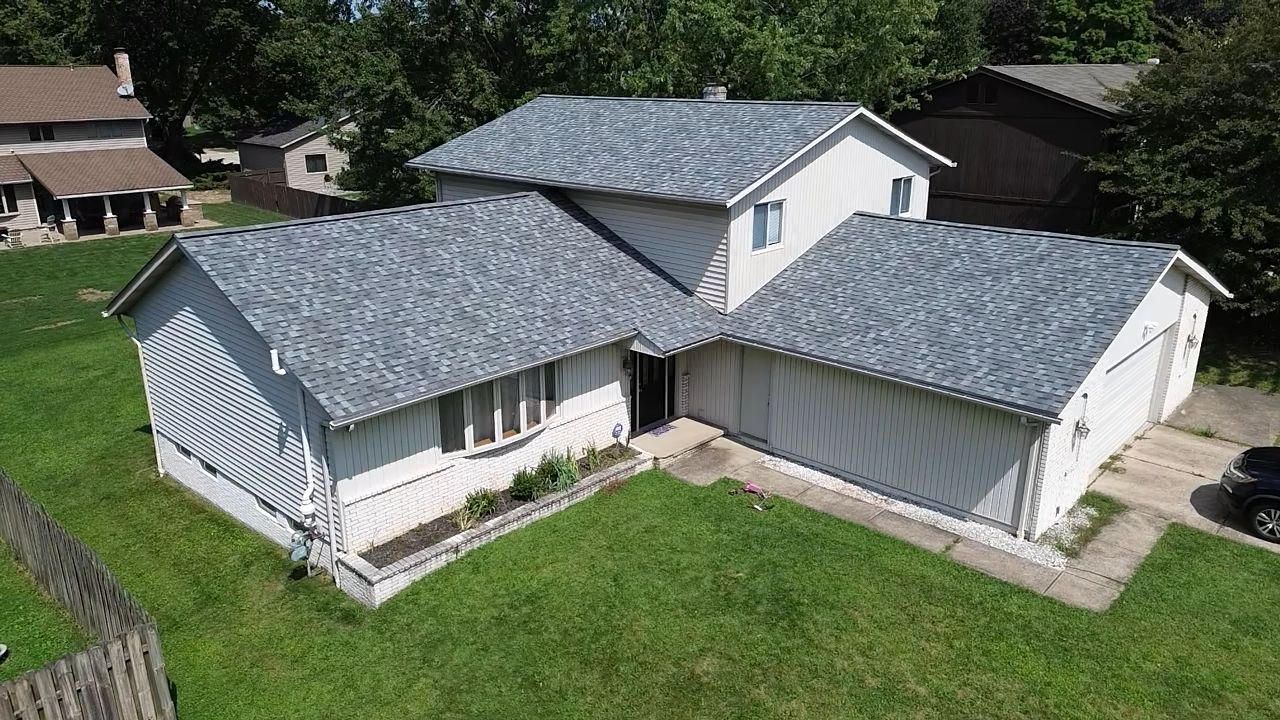 Atlas Pinnacle, Color, Coastal Granite, Drip Edge, Tuxedo Gray by Eagle Eye Roofing