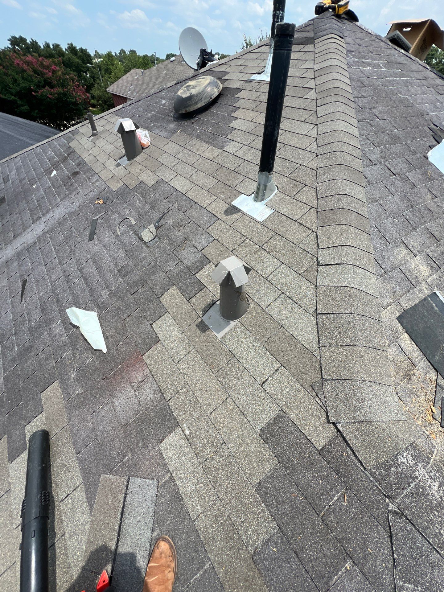 Residential Roofing Repair using Owen's Corning Duration (Lifetime) Shingles by Roof Repair Services LLC