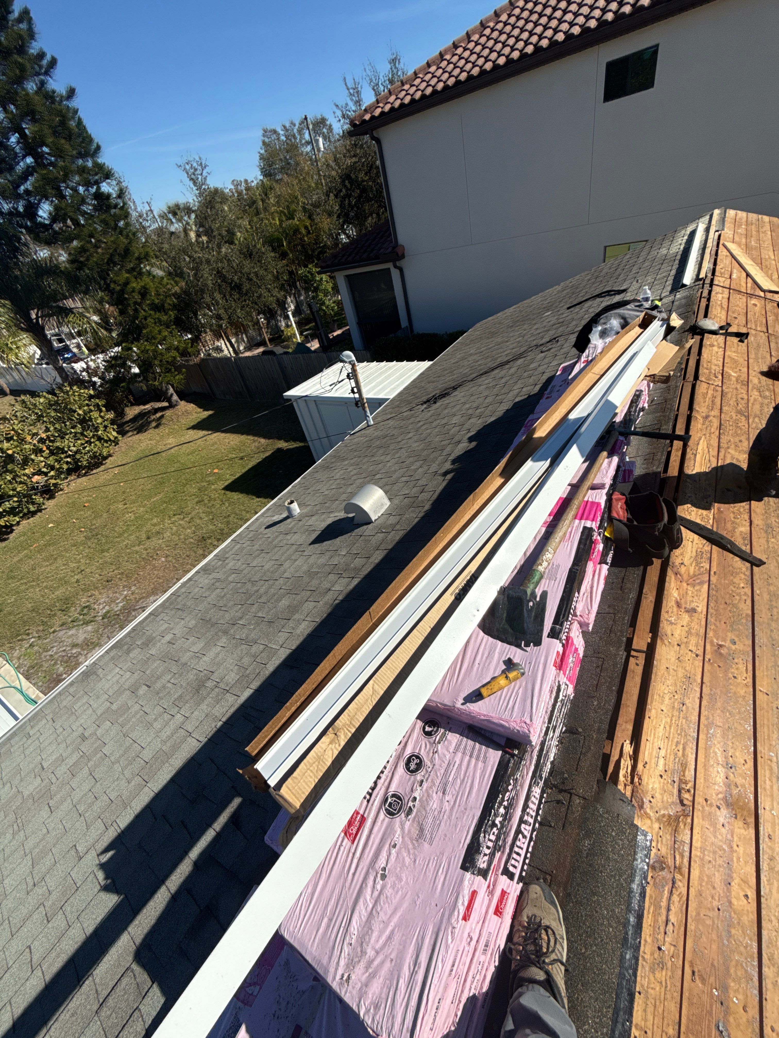 Project in St. Petersburg 33703 by Mitchell Roofing Company LLC