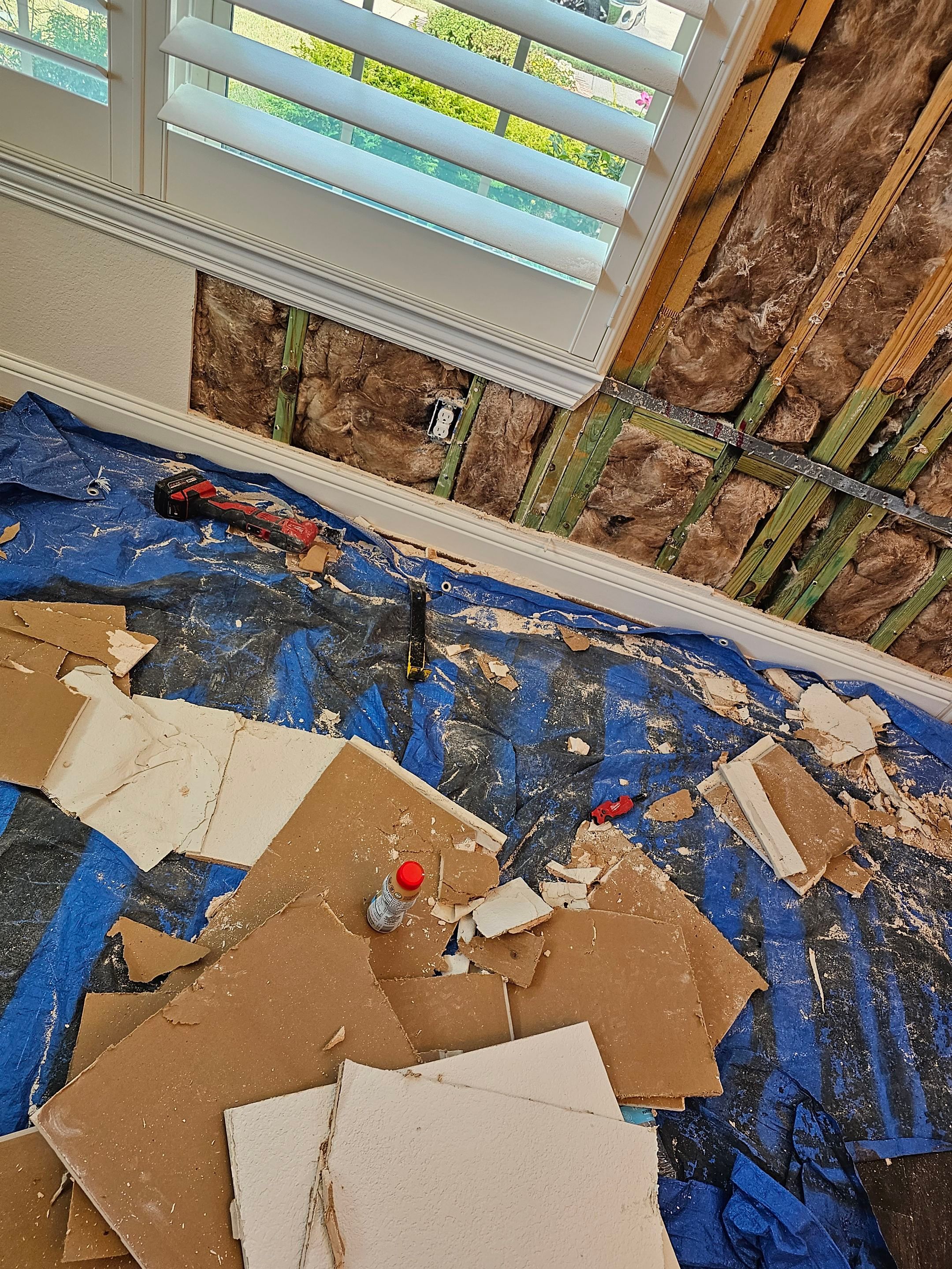 Leak Repair & sheetrock replacement by EL-GC LLC 