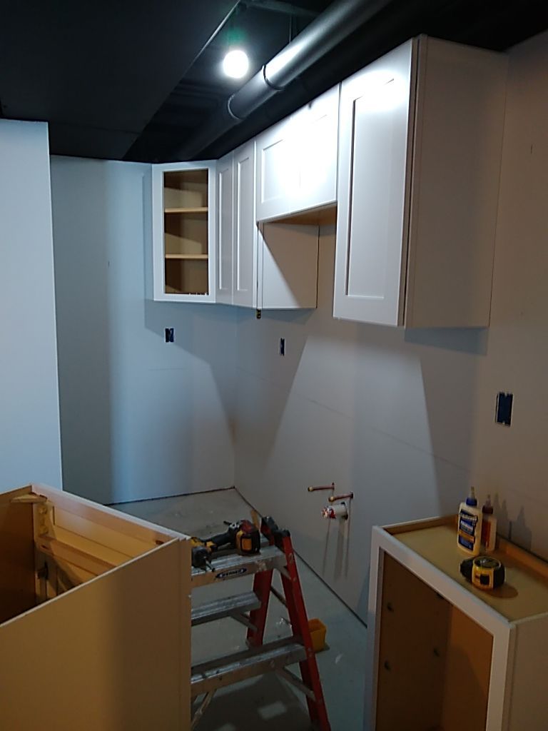 Basement Remodel by Ivy Lea Construction