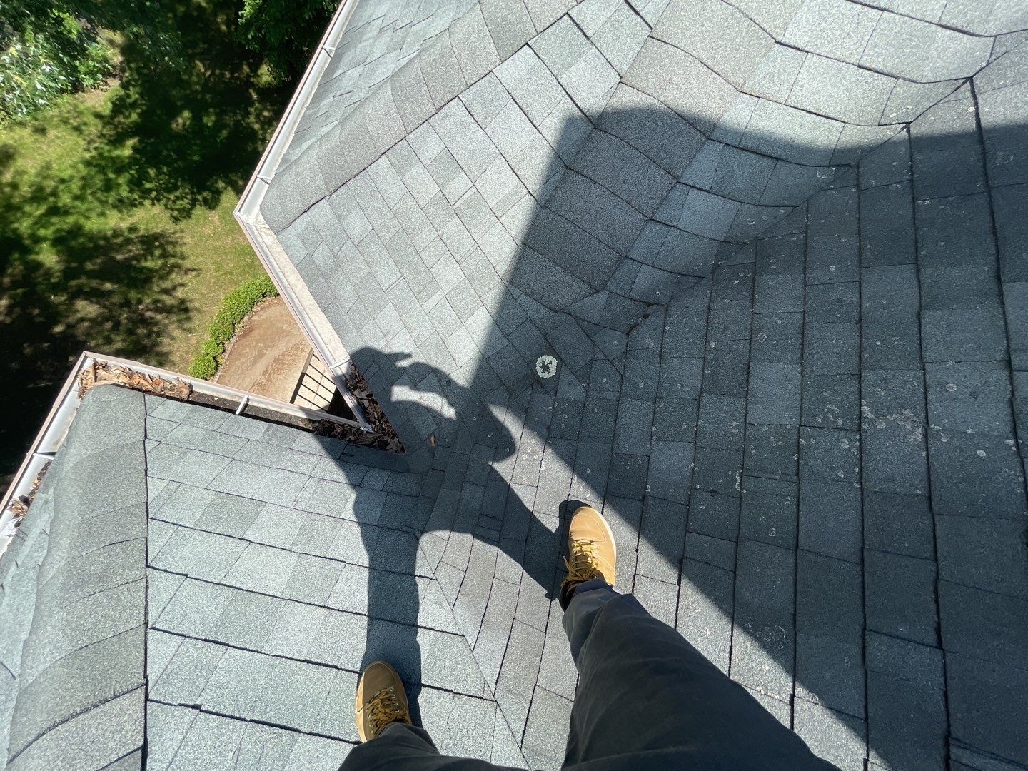Roof Replacement using CertainTeed Landmark Moire Black by 180 Contractors