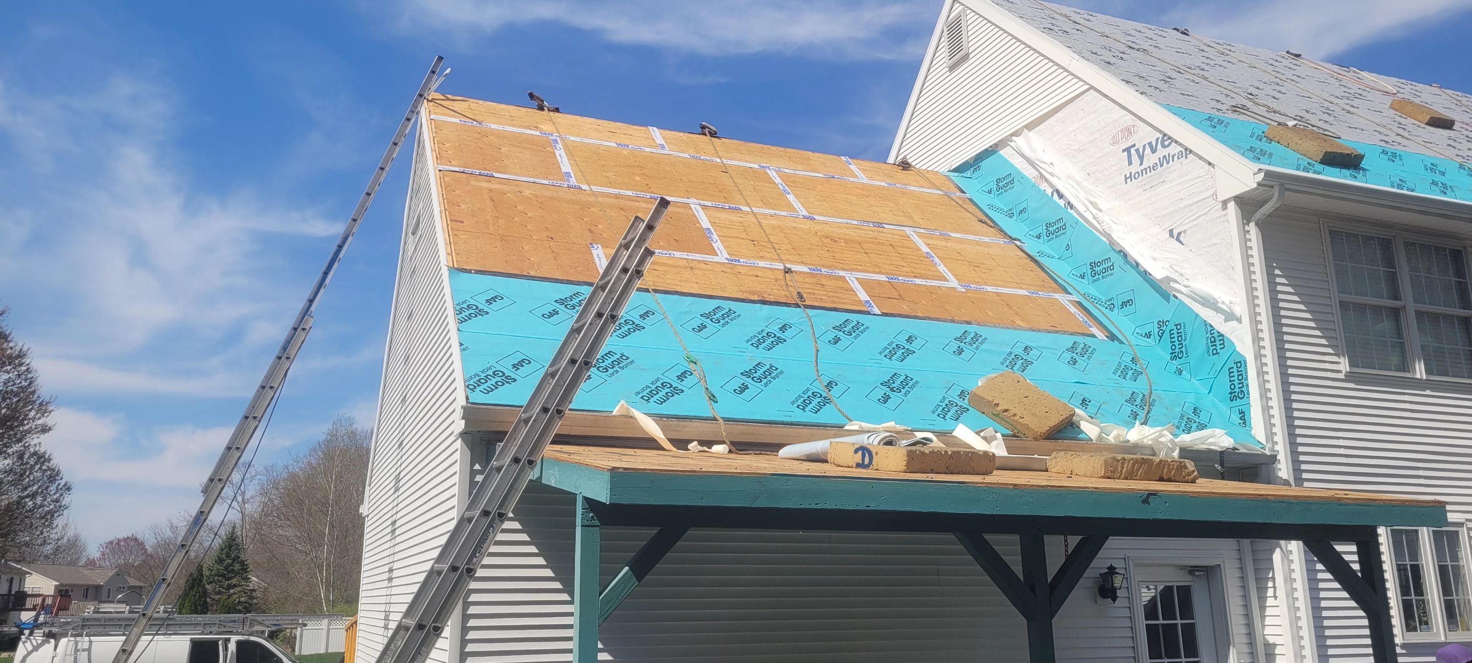 DiGiorgi installs asphalt shingles at Ansonia customer home! by DiGiorgi Roofing and Siding Inc