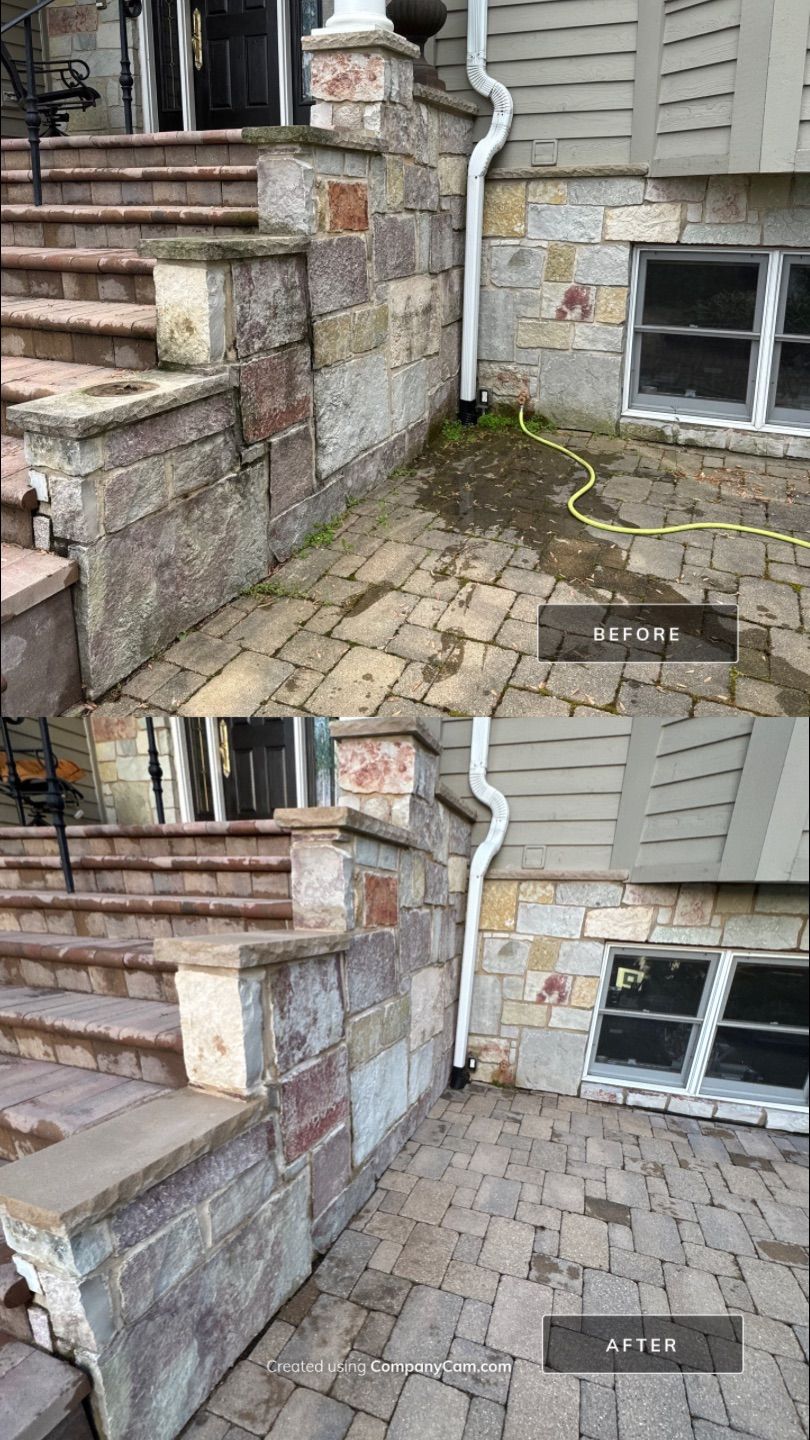 Project in Algonquin by Simmons Power & Soft Washing