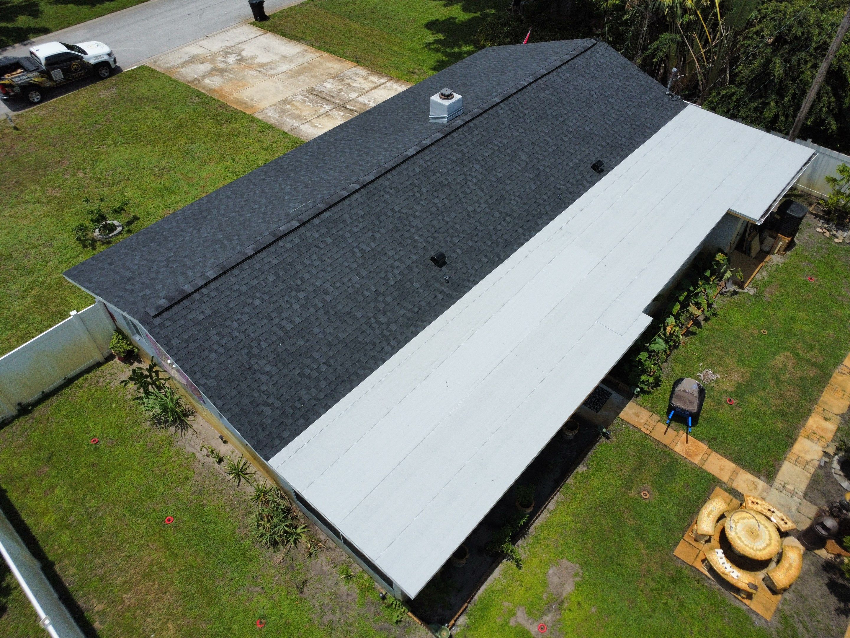 Roof Replacement in St. Petersburg, FL. by Steadfast Roofing 