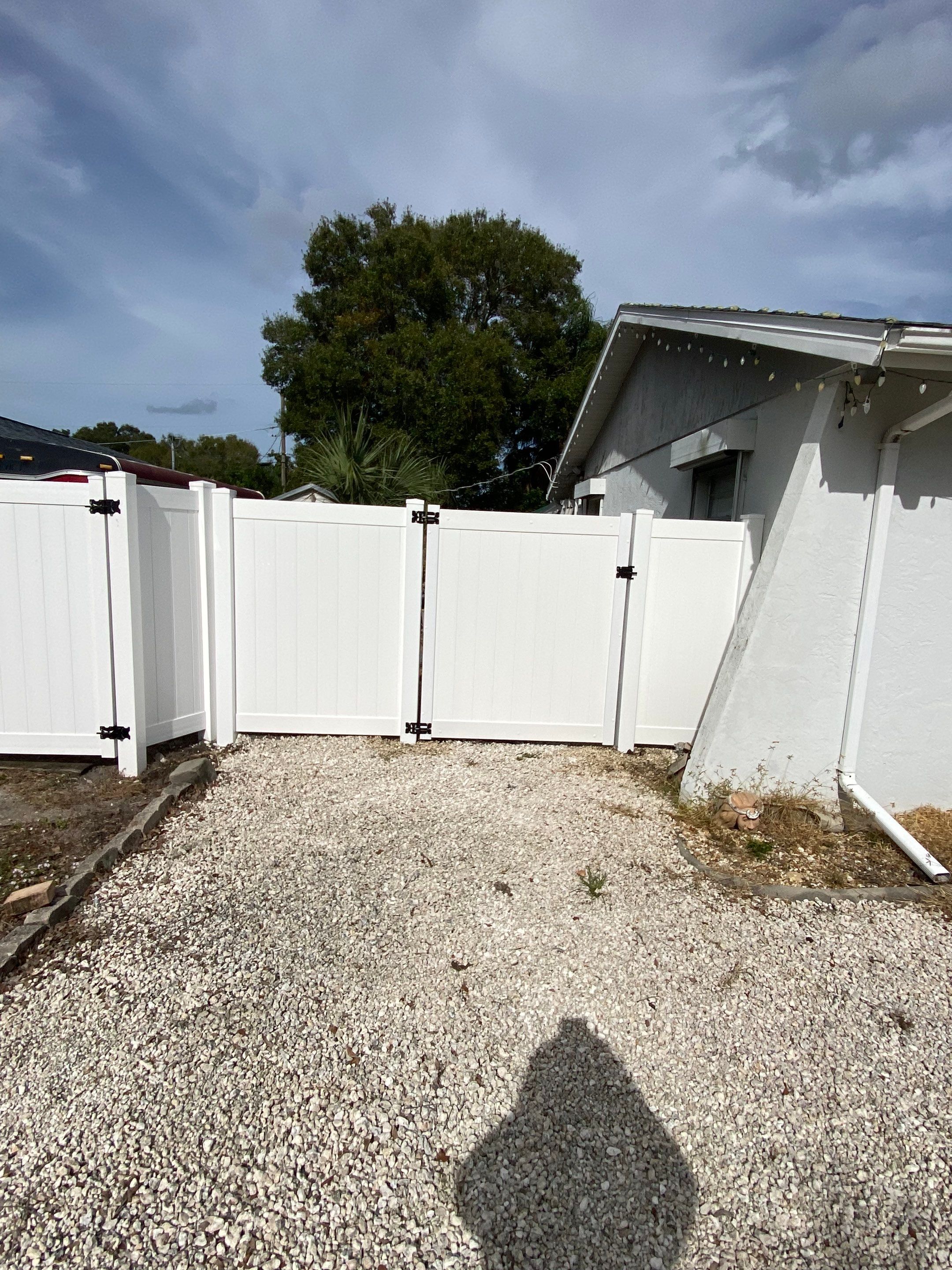 Palmetto, FL 6 ft. Tall White Vinyl Privacy Fence  by Asap fence and gates, LLC