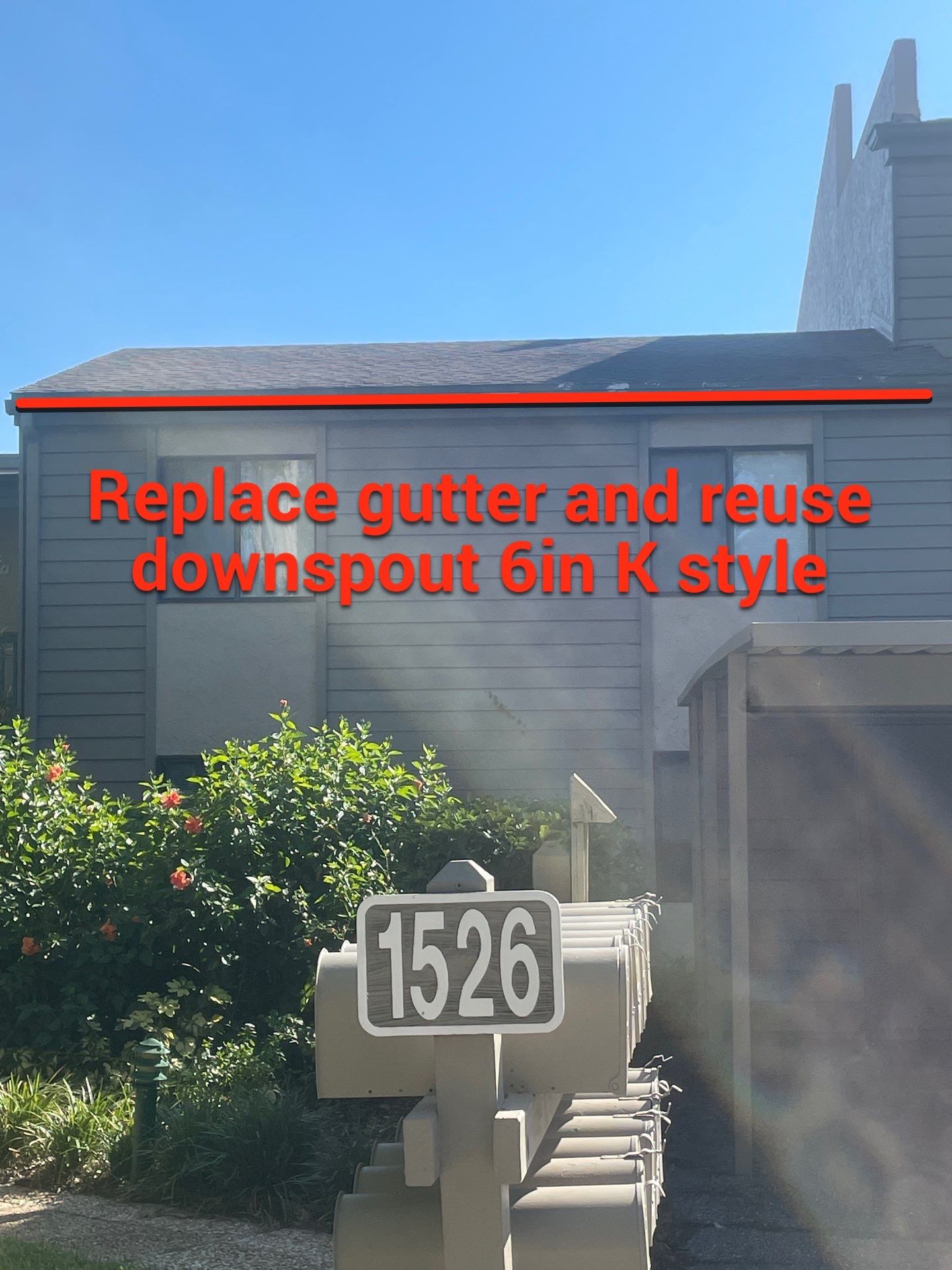 White Gutters Repair and Installation in Sarasota FL by Gutter Professors