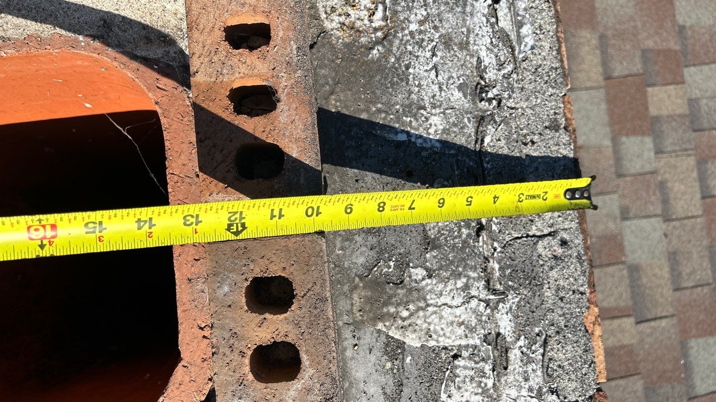Residential Roofing Repair using Custom Fabricated Metal Spark Arrestor by Lighthouse Roofing