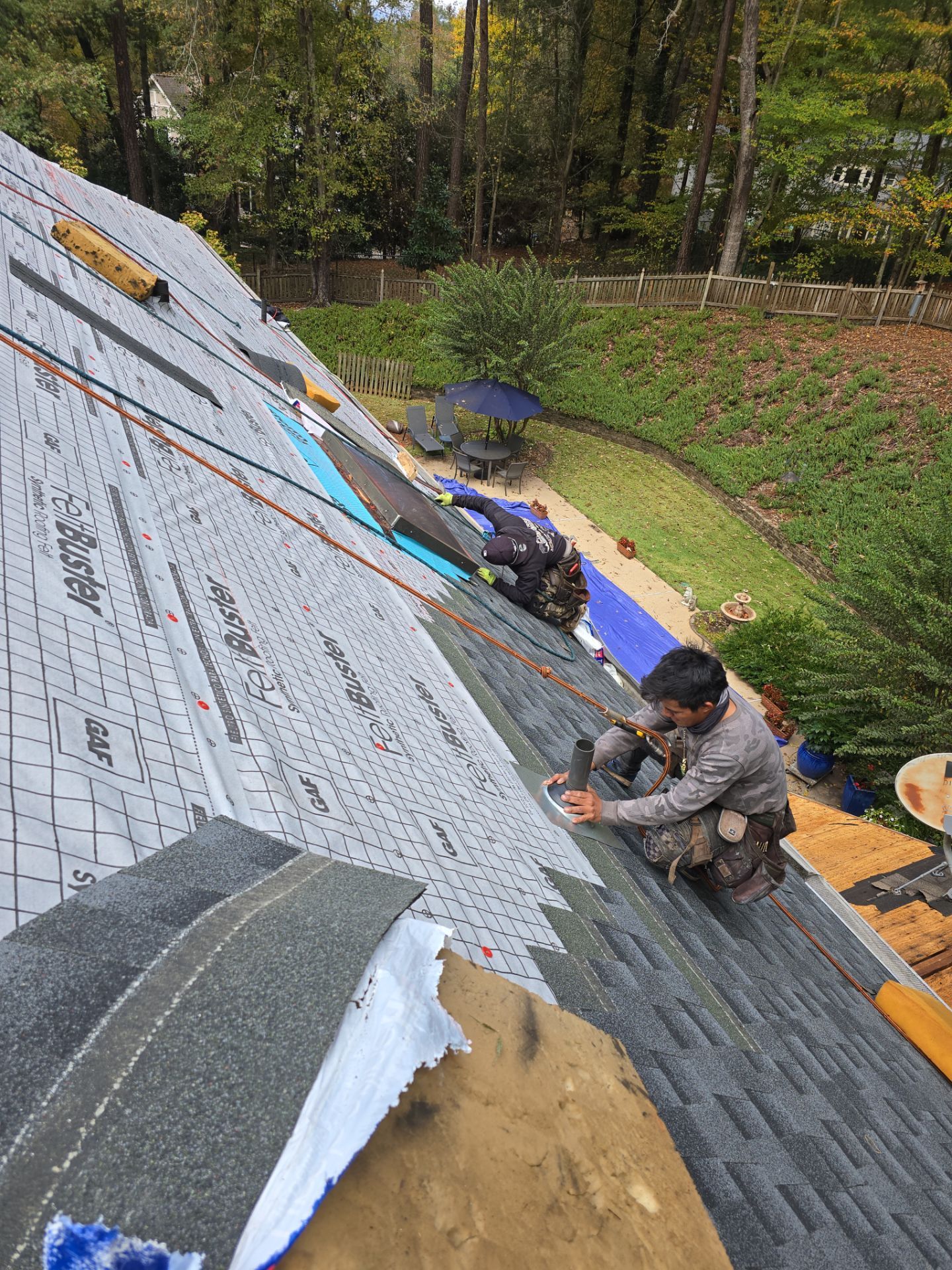 GAF Timberline HDZ in Charcoal by Element Pros Roofing, LLC