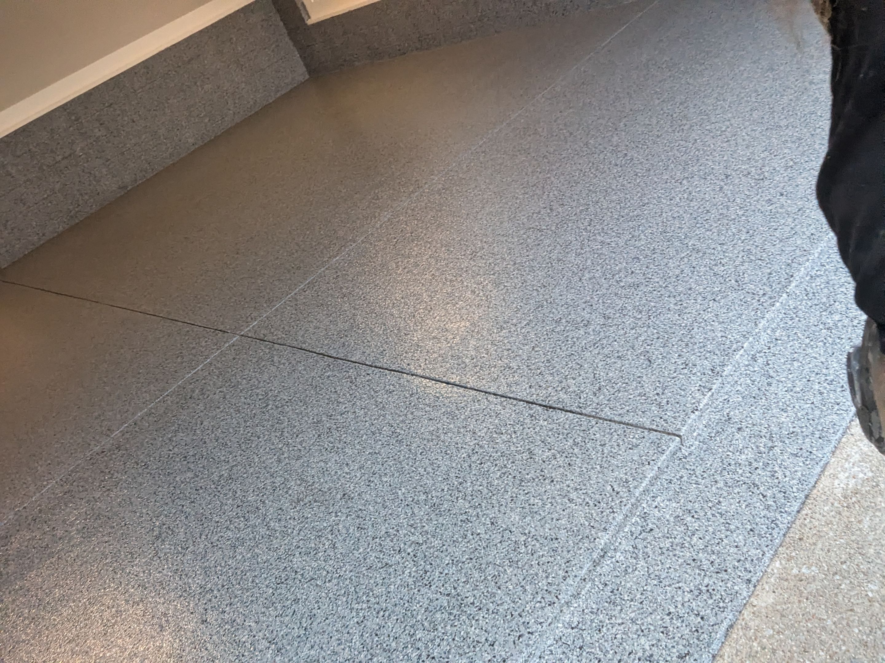 Garage Floor Coating using Nightfall by My Garage Floor Guys