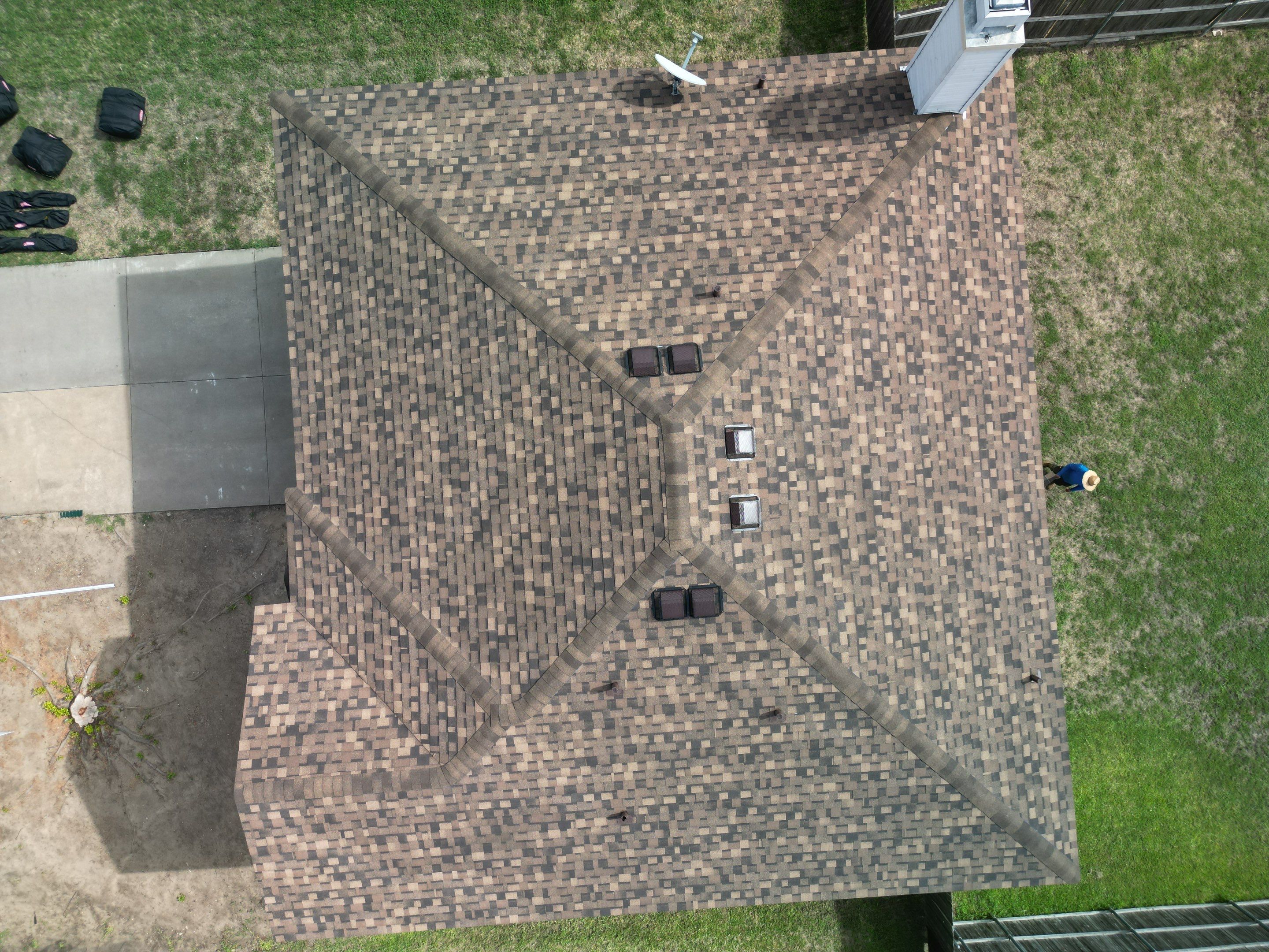 Full Roof Replacement, Chimney Rebuild and Interior Damage Replacement by First United Roofing & Construction