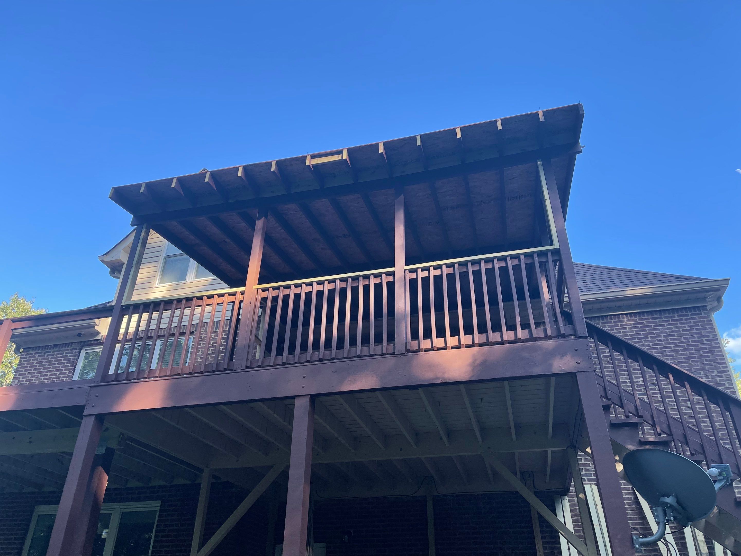 Aspen Lake - Covered Porch by Pillar and Pine