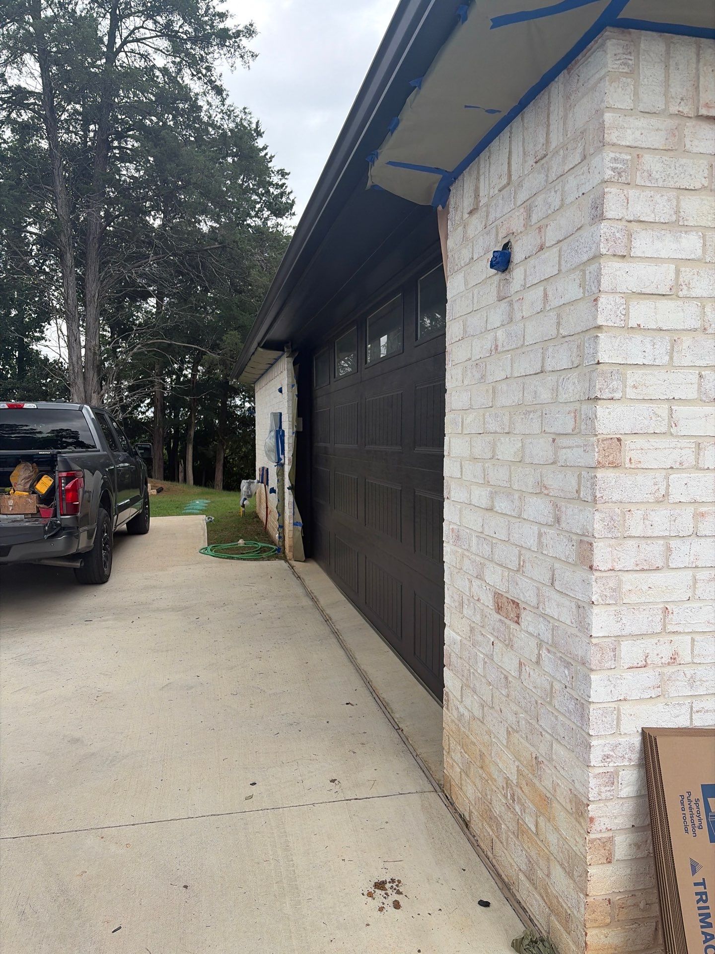 Bright Brick Repaint in Tyler, TX by Quality Coats Painting