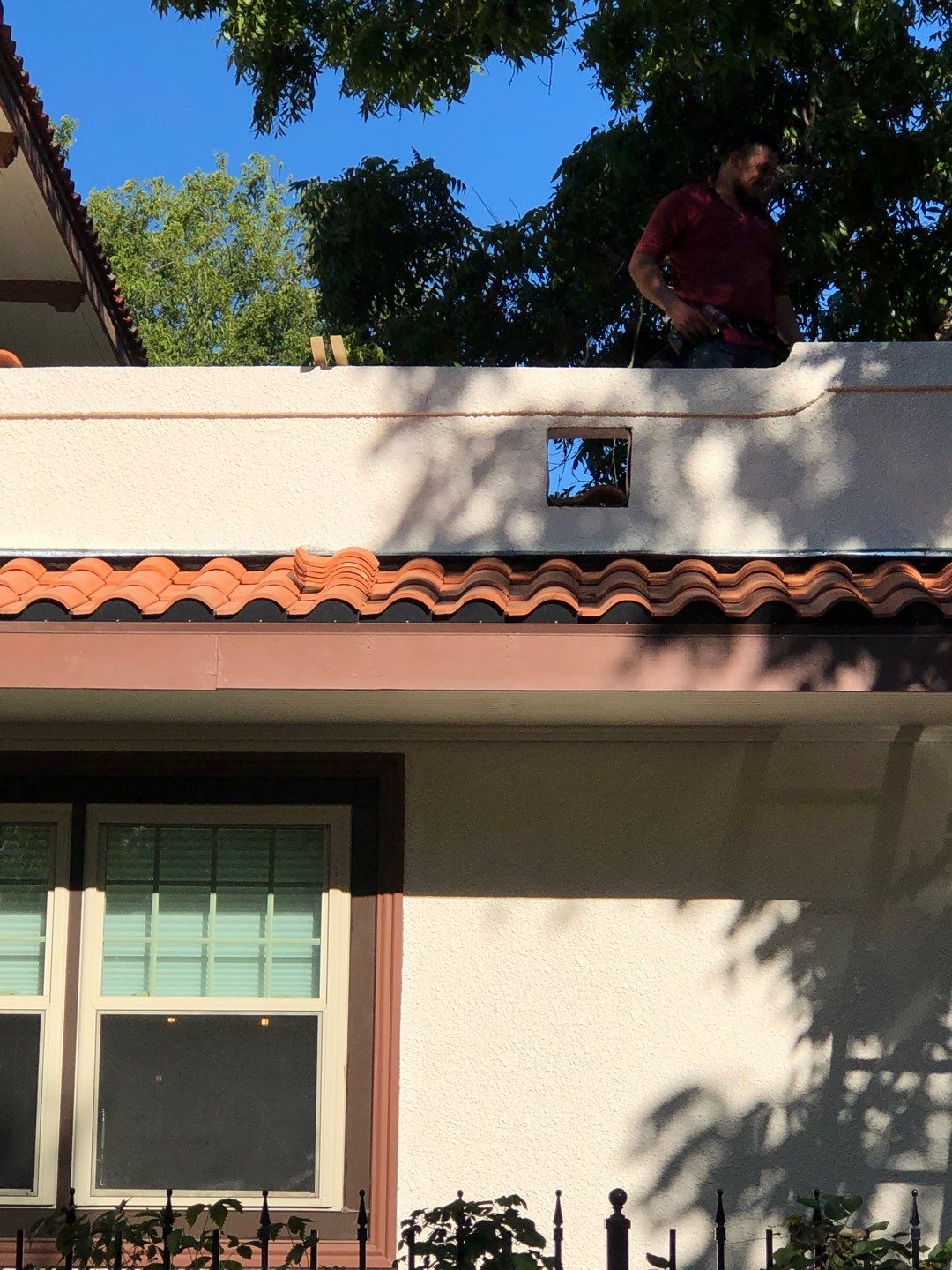Tile roof project by Springtree Restoration 