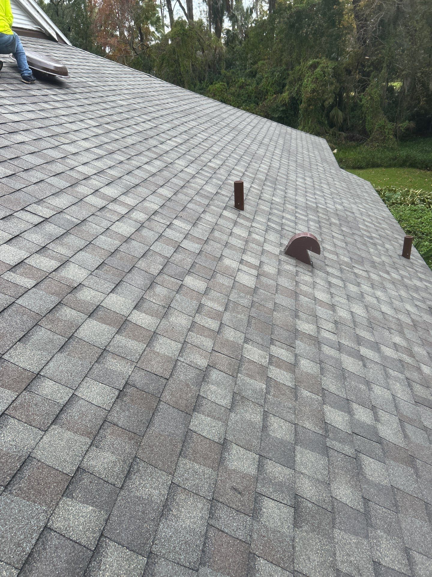 Residential ReRoof and Concrete Tile Restoration in Longwood by Tip Top Roofing Co., Inc.