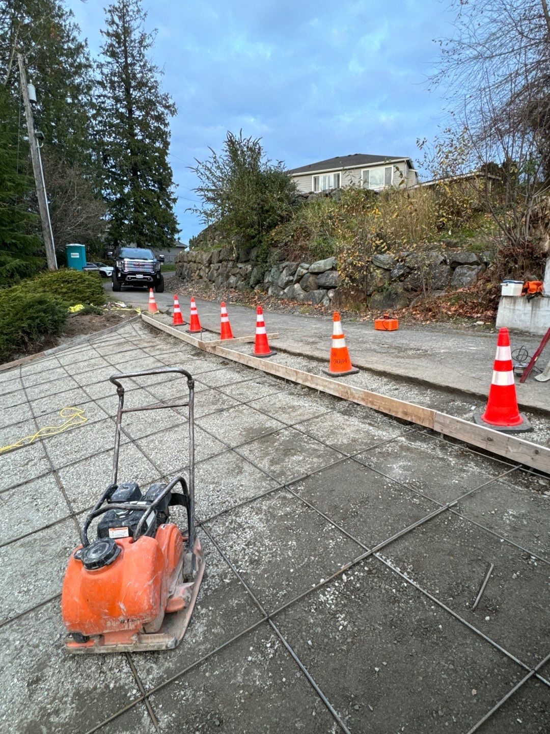 Raphil Haswega Concrete Driveway  by Jireh Asphalt & Concrete Inc 