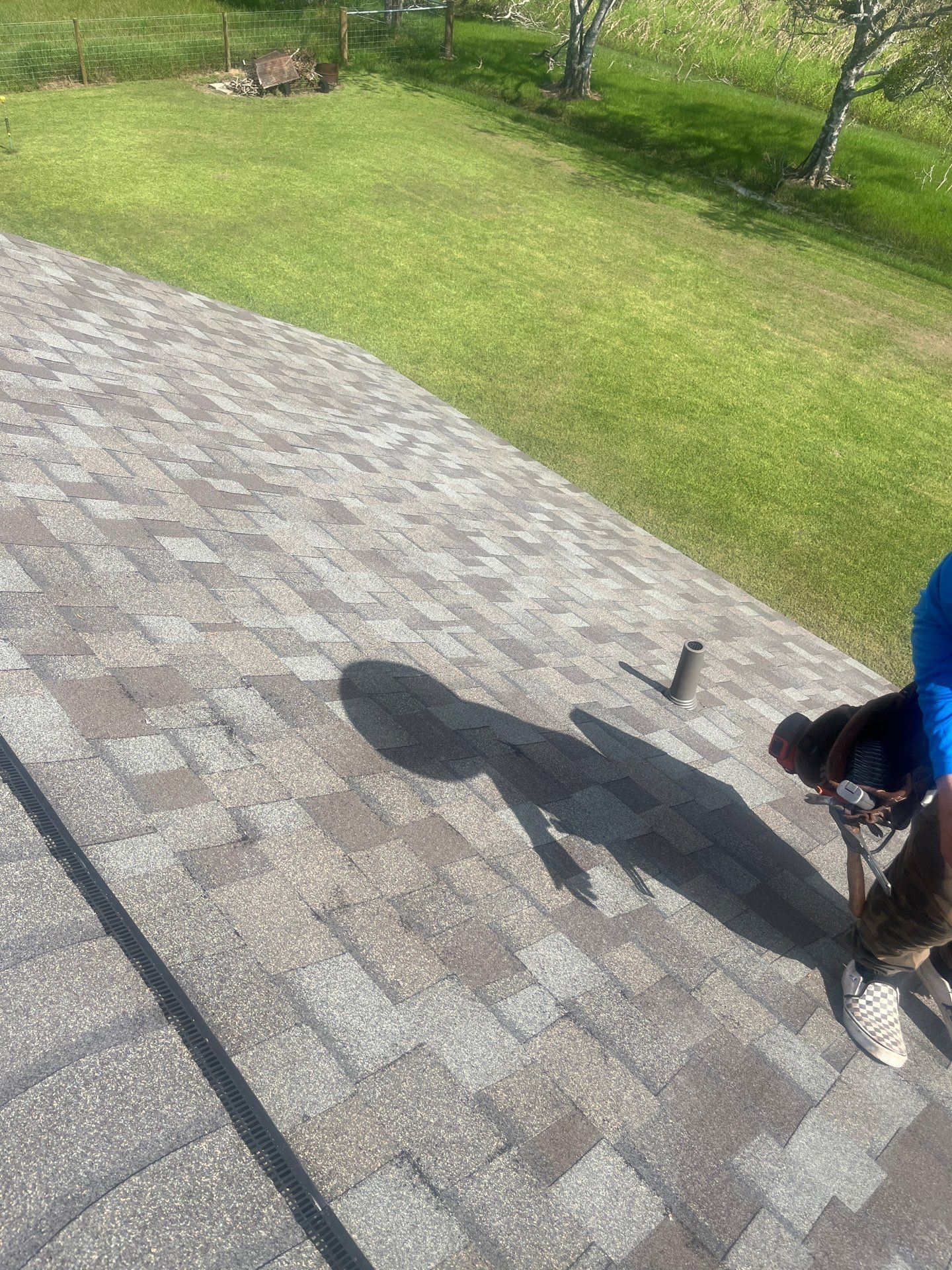Residential Roofing Installation using Owen's Corning Duration (Lifetime) Shingles by Roof Repair Company