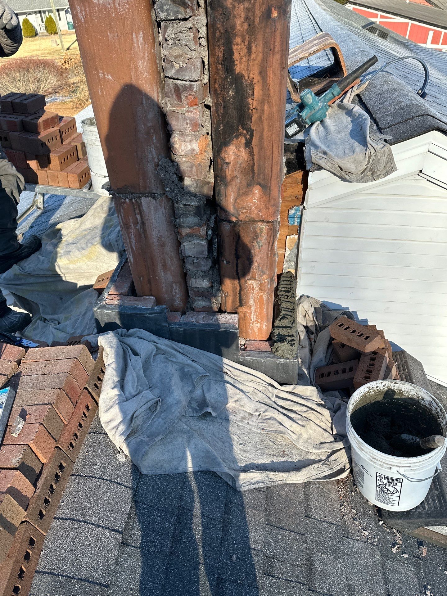 Chimney Rebuild by Neighborhood Chimney Services 
