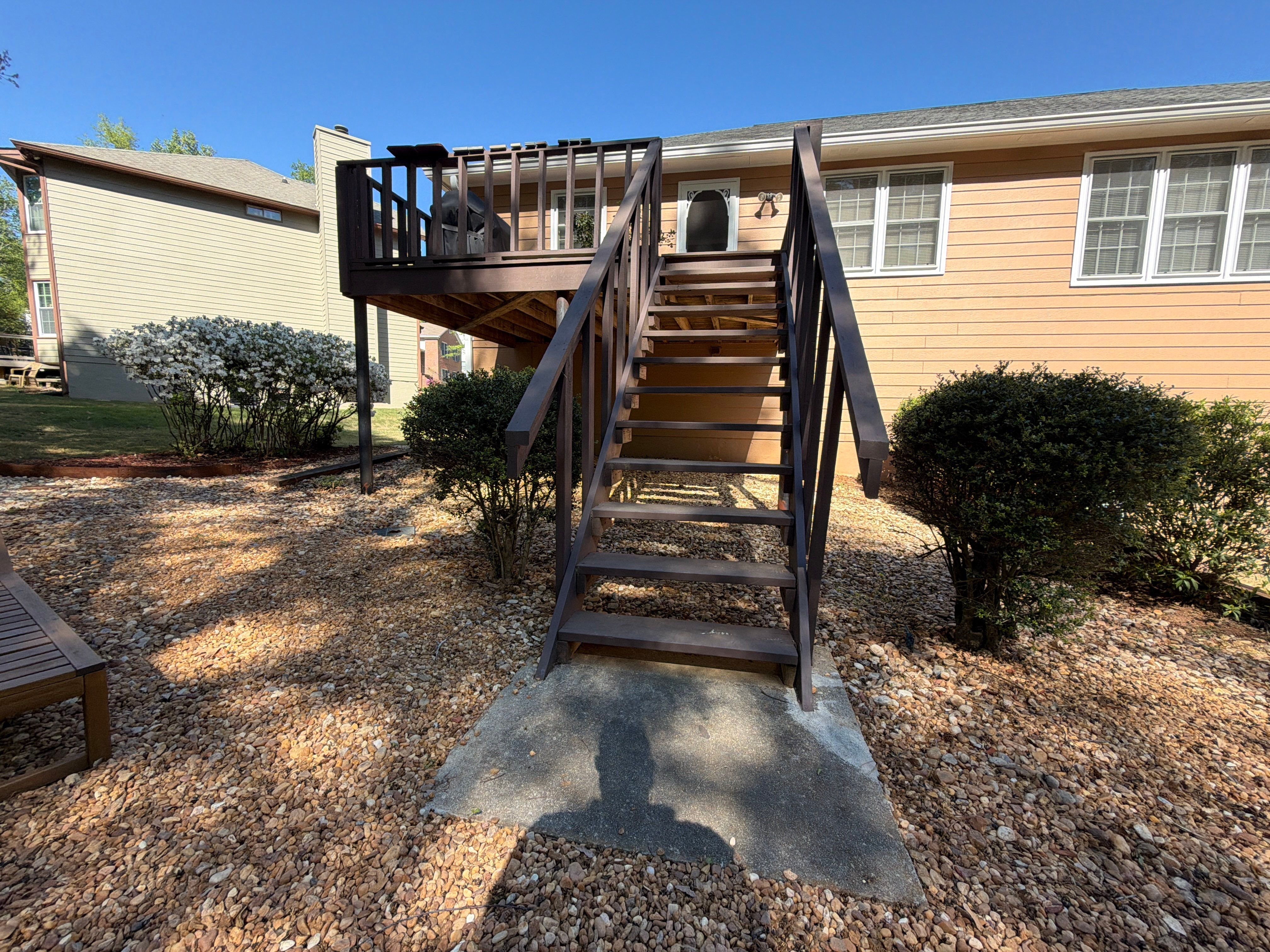 Lawrenceville, GA Deck Rebuild using Deckorators Venture Series and Pressure Treated Pine by Nelson Exteriors 