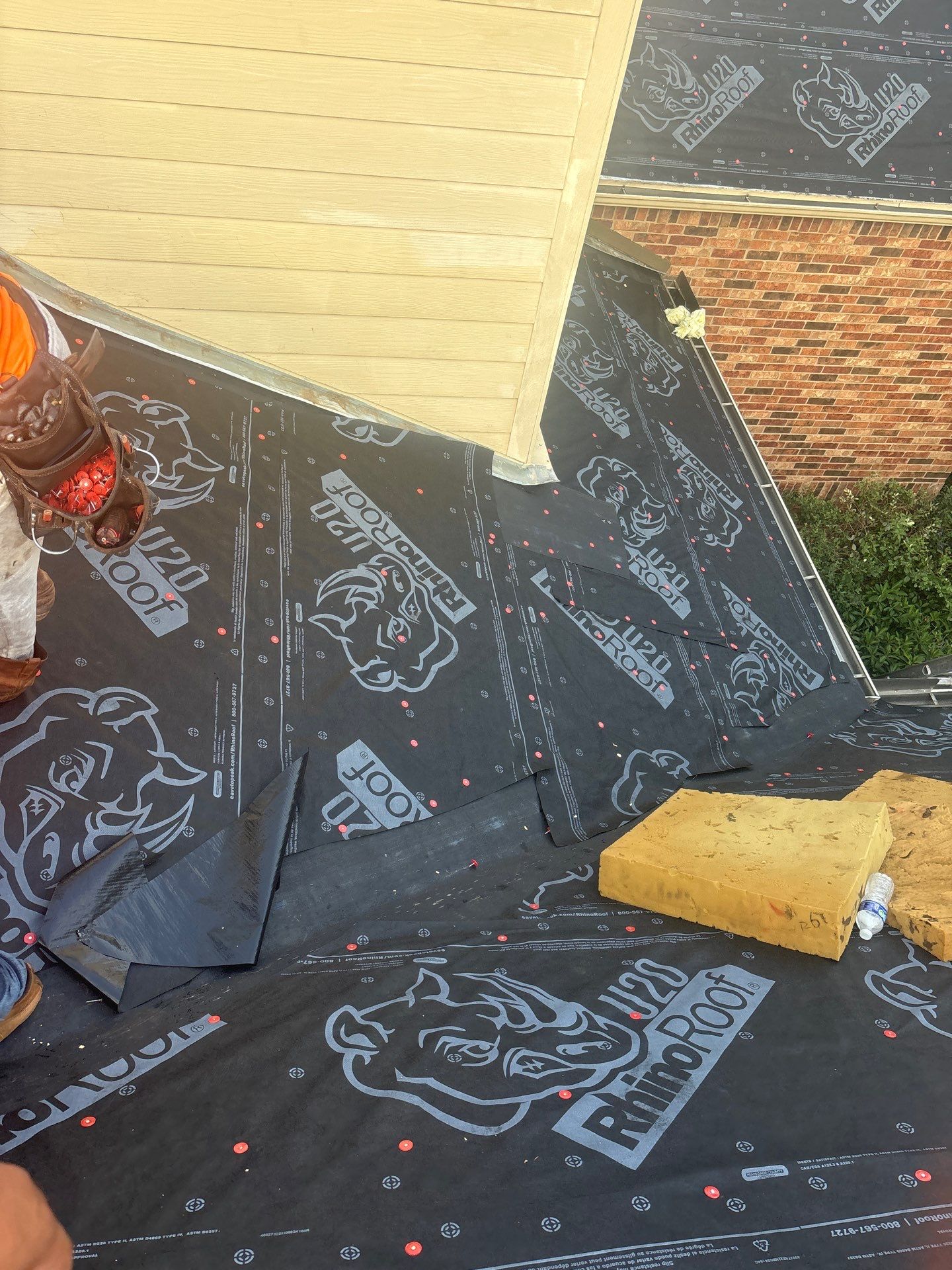 Residential Roofing Installation using Owen's Corning Duration (Lifetime) Shingles by Roof Repair Company