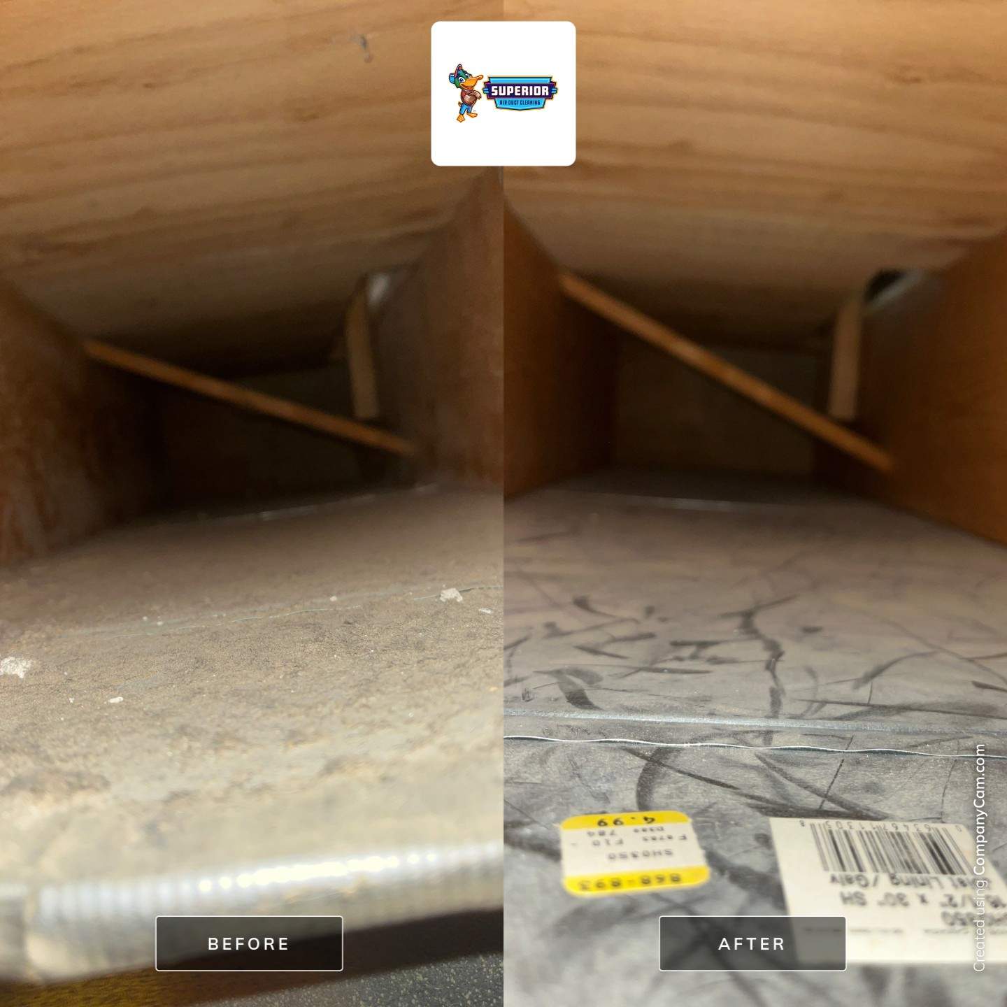Air Duct Cleaning With a Vacuum Truck in Grove City, PA by Superior Air Duct Cleaning