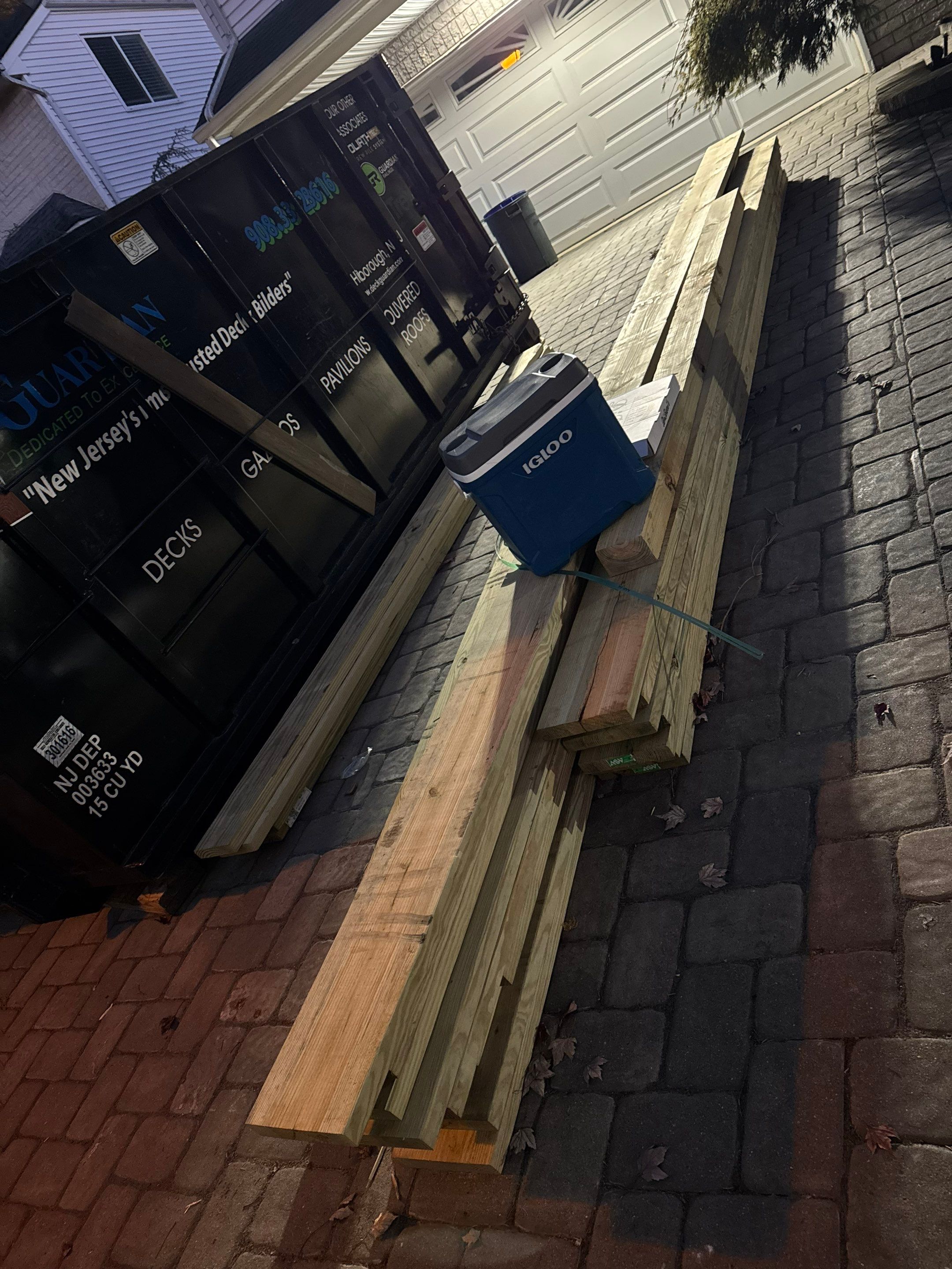 Project in Matawan by deck guardian