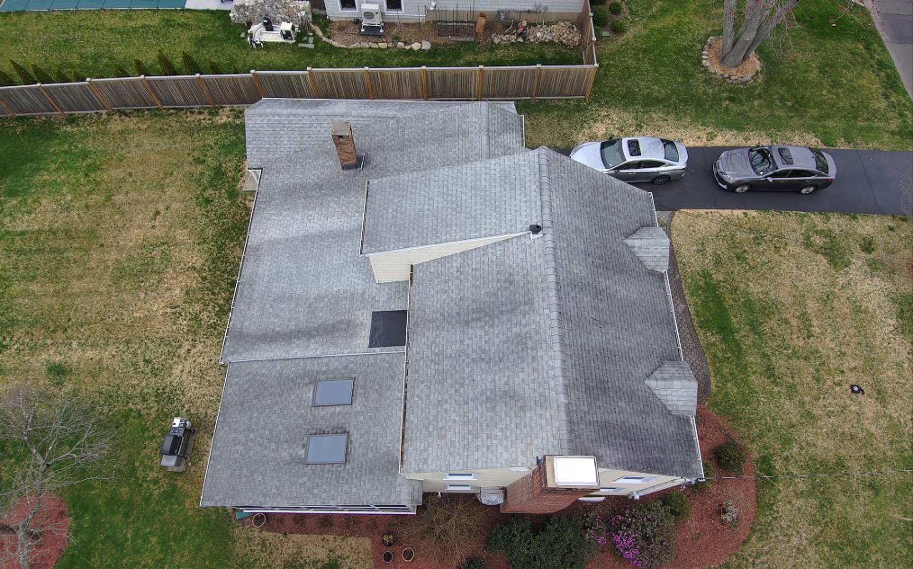 Residential Roofing Installation using Tamko Titan XT - Old English Pewter by A Plus Exterior