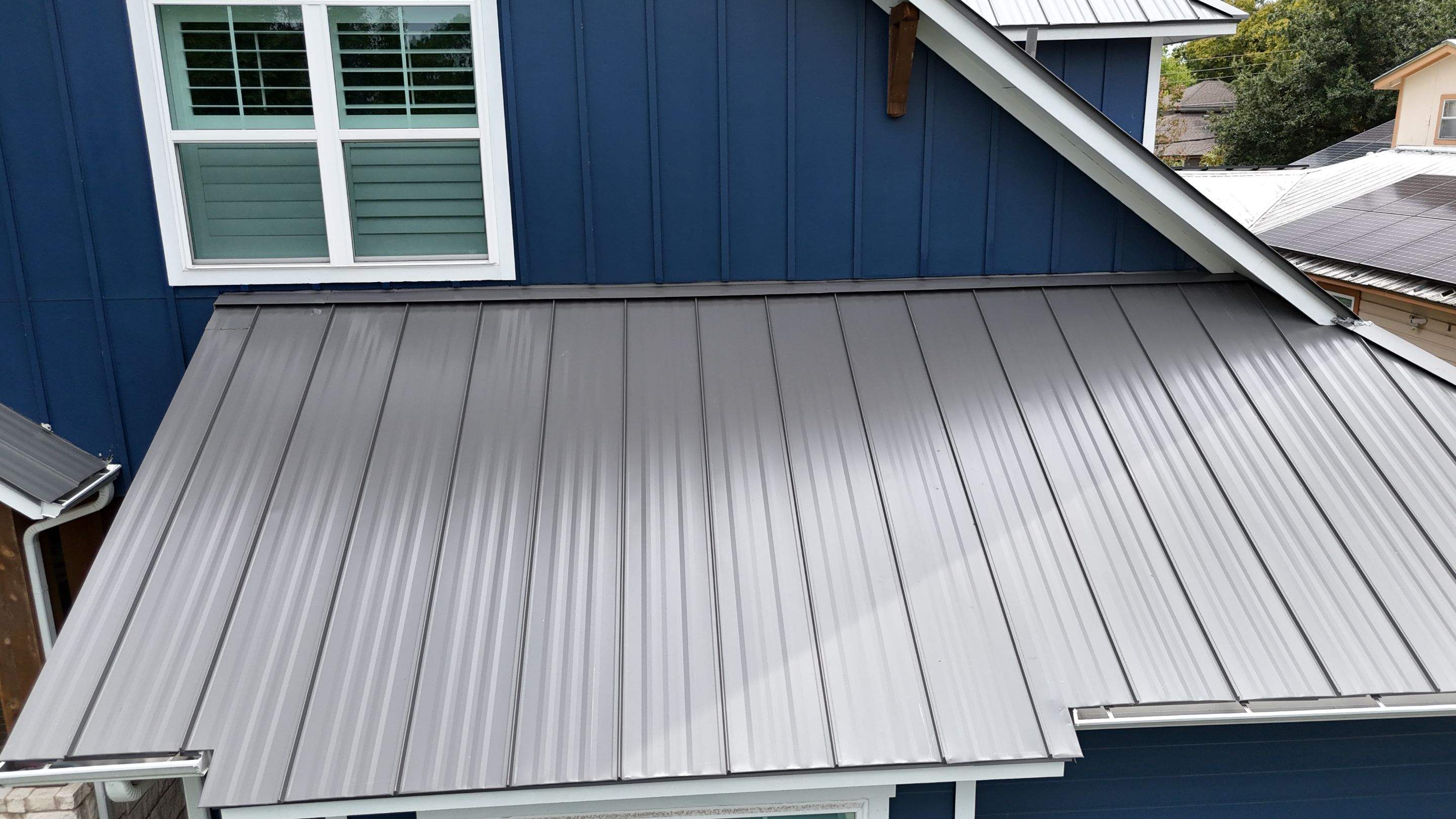 Charcoal Grey - L&A Metals LLC Type FF100, Hidden fastener/Standing Seam by RoofsOnly.com