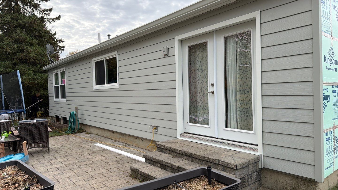 Siding Replacement using Alside S7 Cedar Mill Grain Cape Cod Grey by 180 Contractors