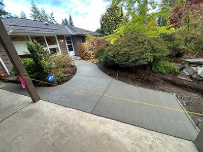 Edie | Concrete Driveway and Walkway