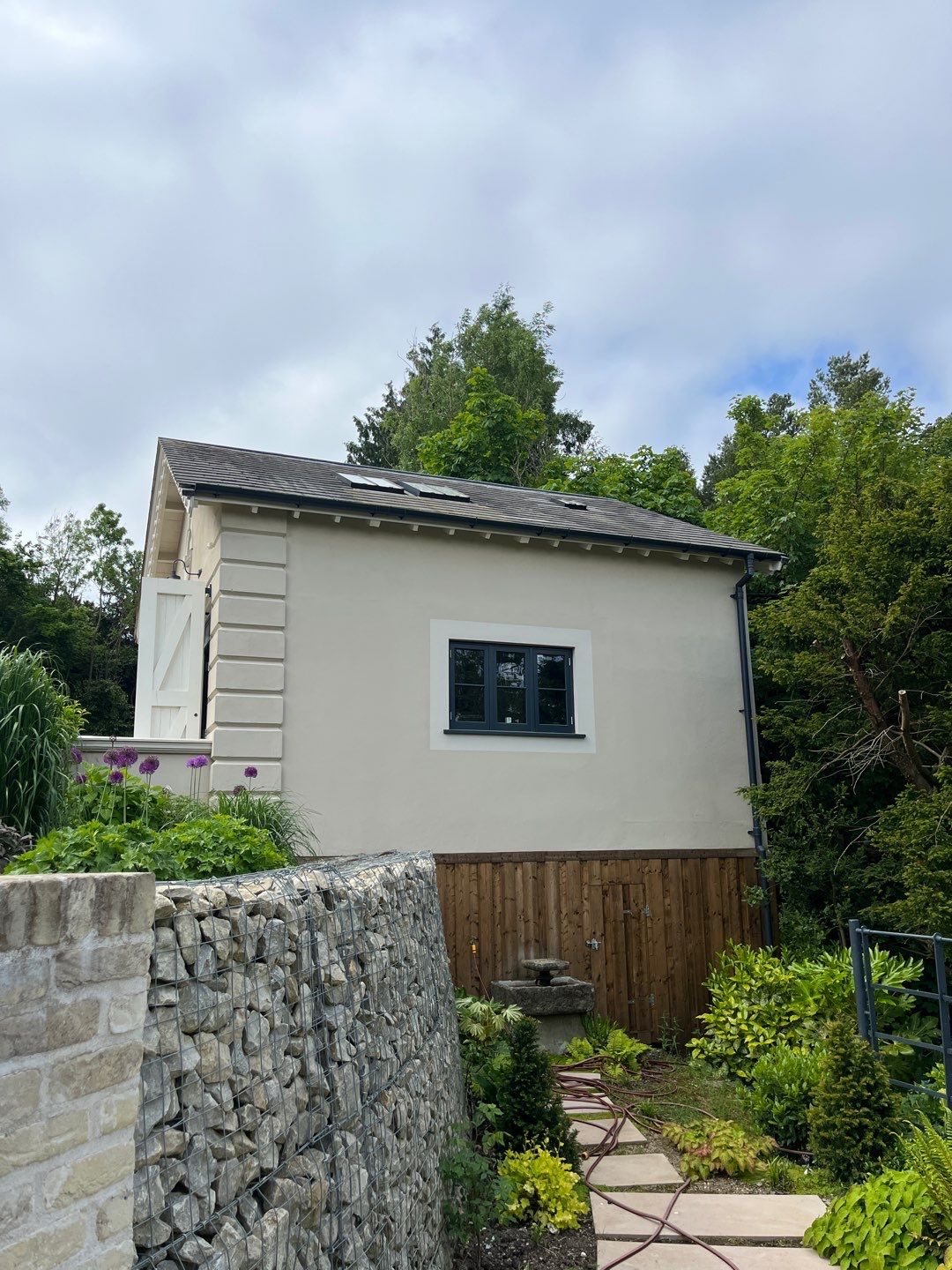 Render Clean using Honda 15lpm Low Pressure Washing Machine by Ges Exterior Cleaning ltd