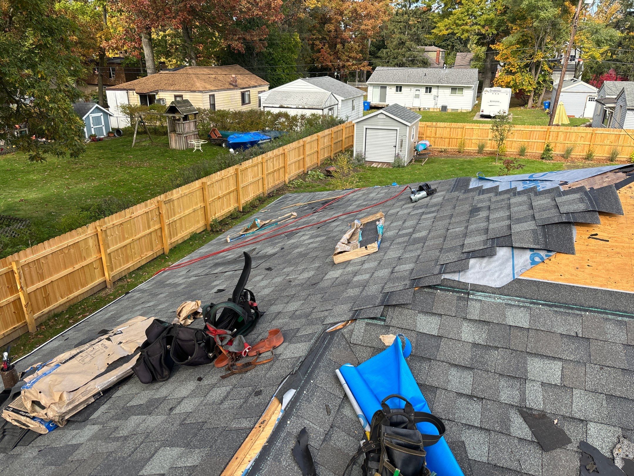 Roof Replacement using CertainTeed Landmark by 180 Contractors
