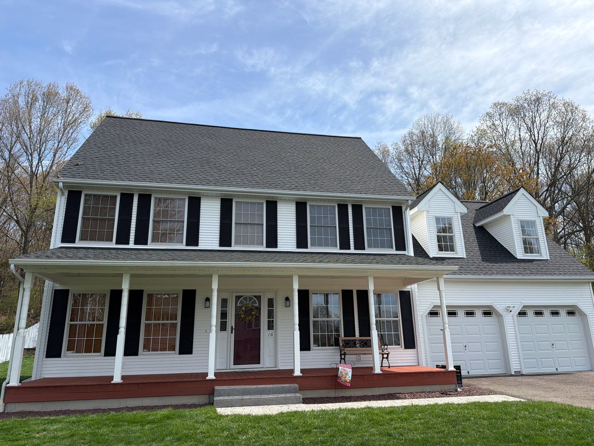 DiGiorgi installs asphalt shingles at Ansonia customer home! by DiGiorgi Roofing and Siding Inc