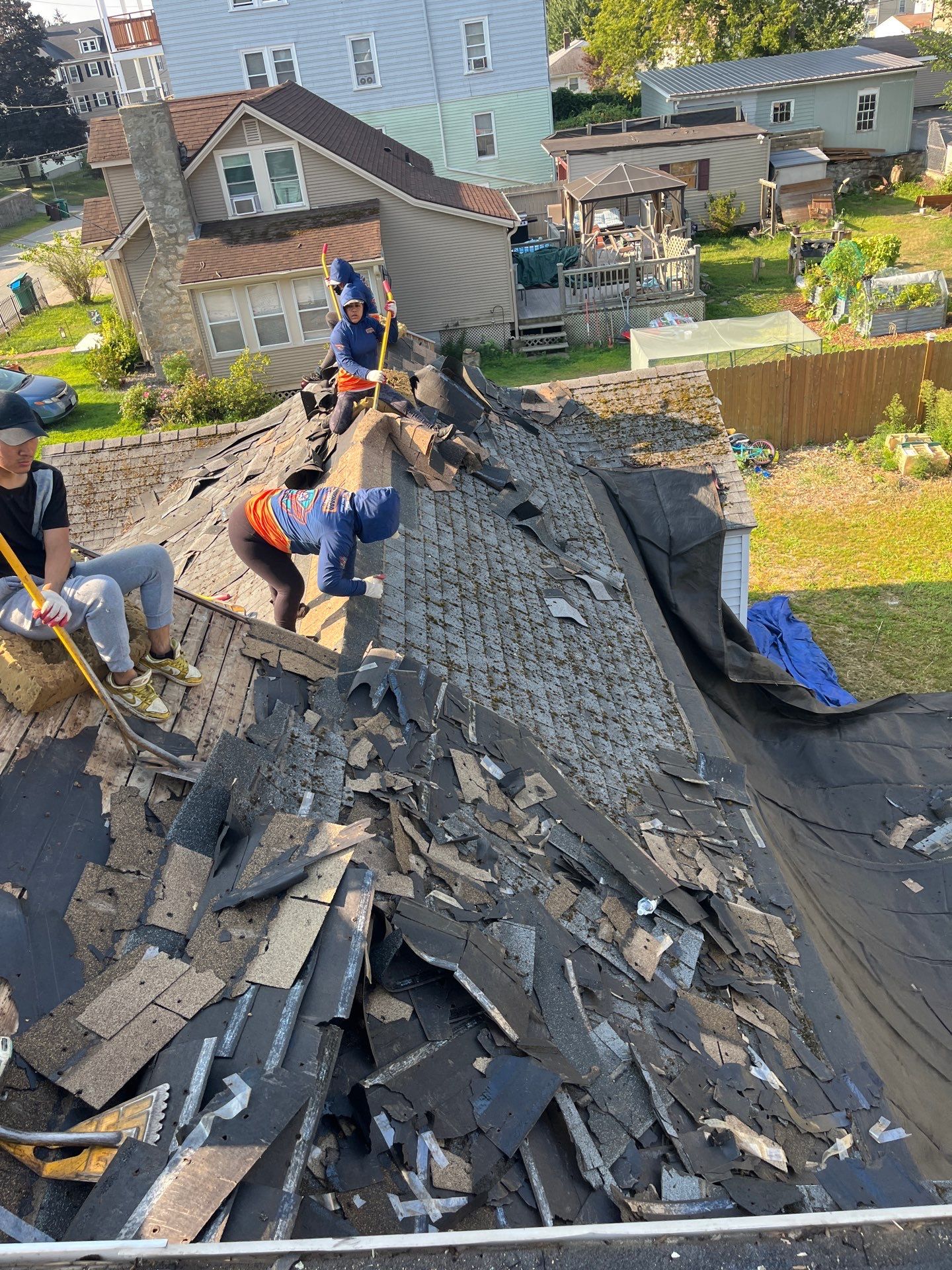 Project in Woonsocket by WiseGuard Roofing