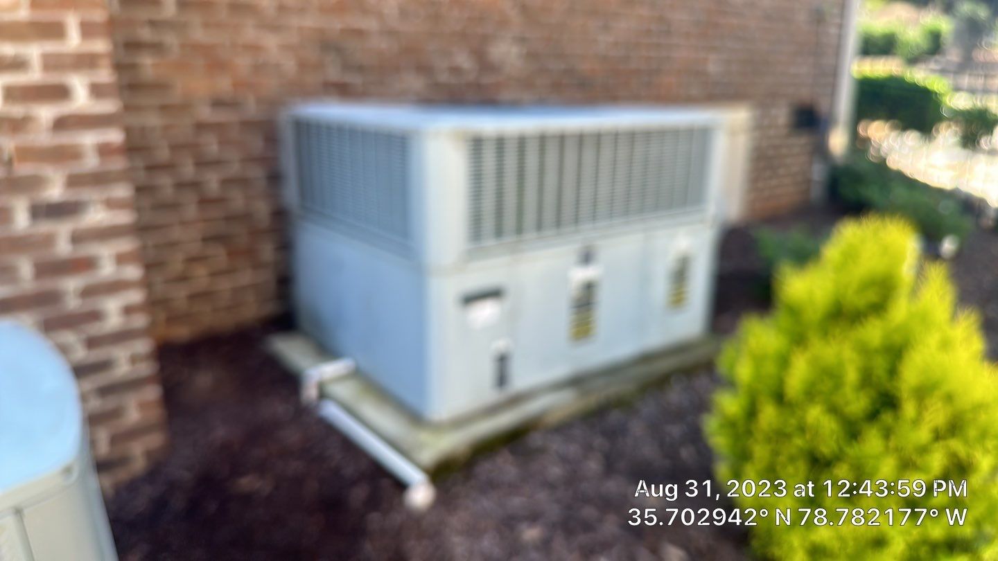 Trane Gas Package Unit Install by Nick's Mechanical LLC.