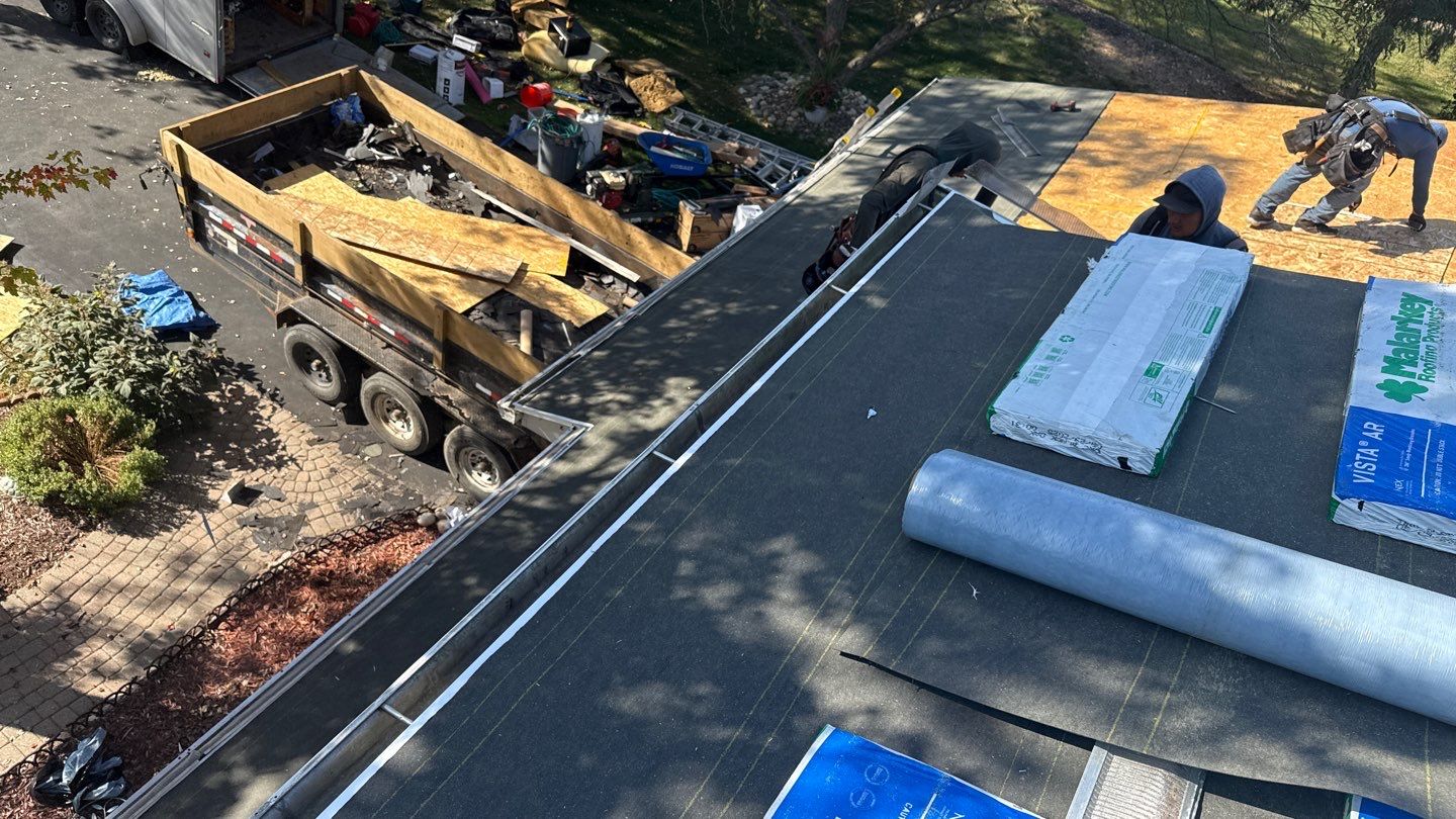Roof Replacement using Malarkey Black Oak by 180 Contractors