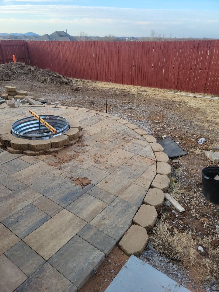 Outdoor kitchen by Clays Services Inc