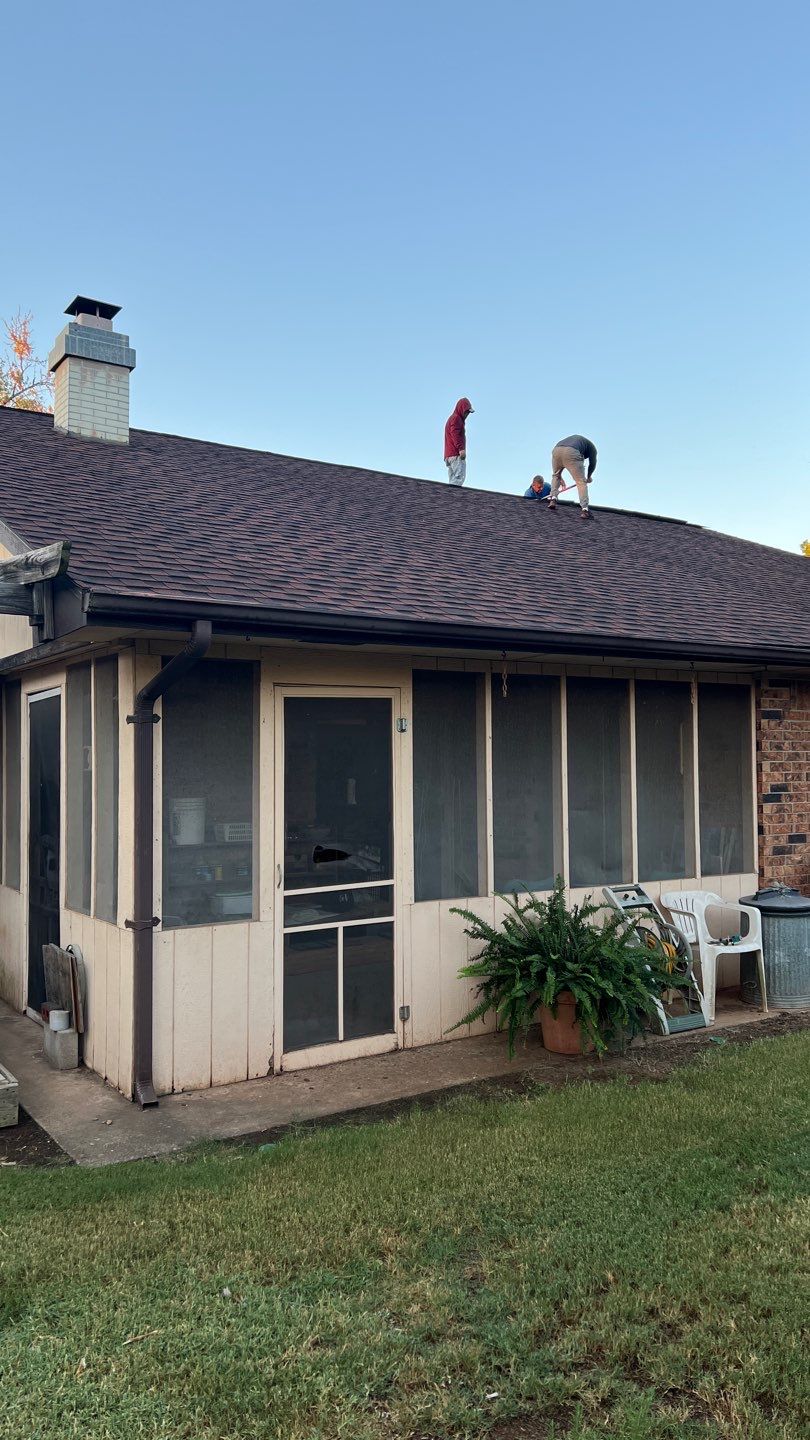 Residential Roofing Installation using GAF Natural Shadow  by A & H Roofing and Contracting
