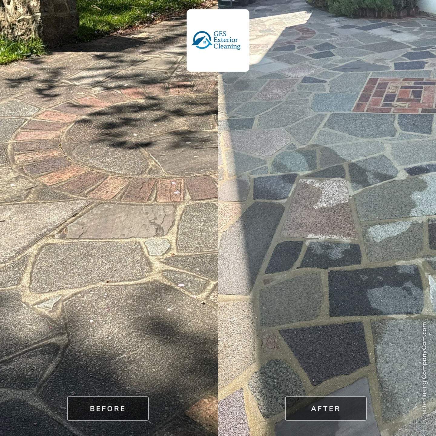 Driveway and Roof Clean Epsom by Ges Exterior Cleaning ltd