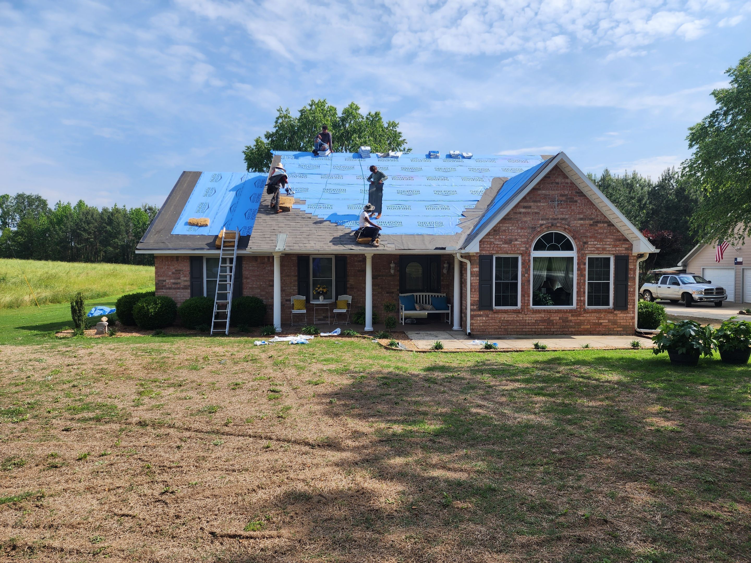 Residential Shingle Reroof using Malarkey Vista by Hostetler Roofing