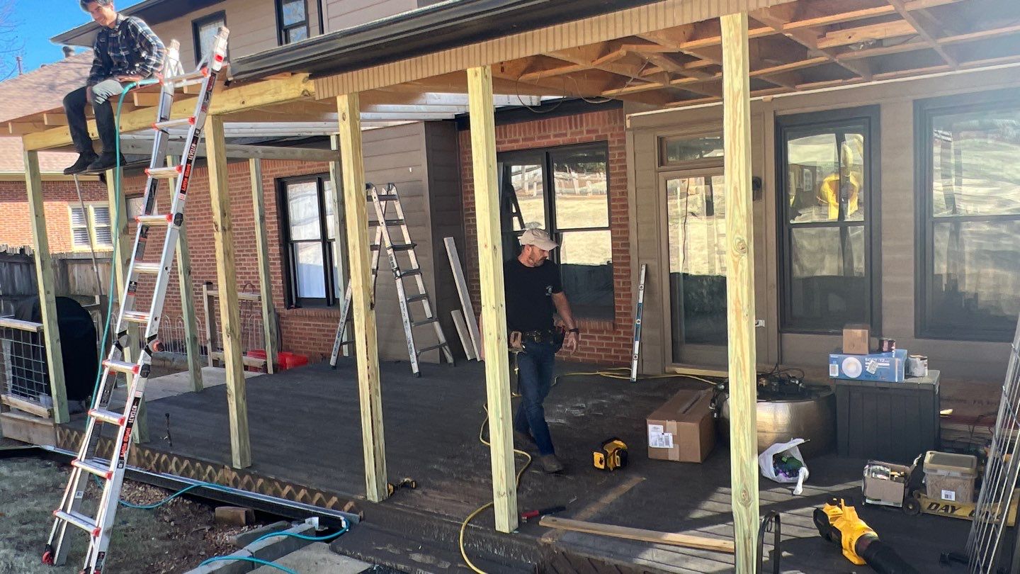 Lake Crest Circle - Roof and Deck Installation  by Pillar and Pine