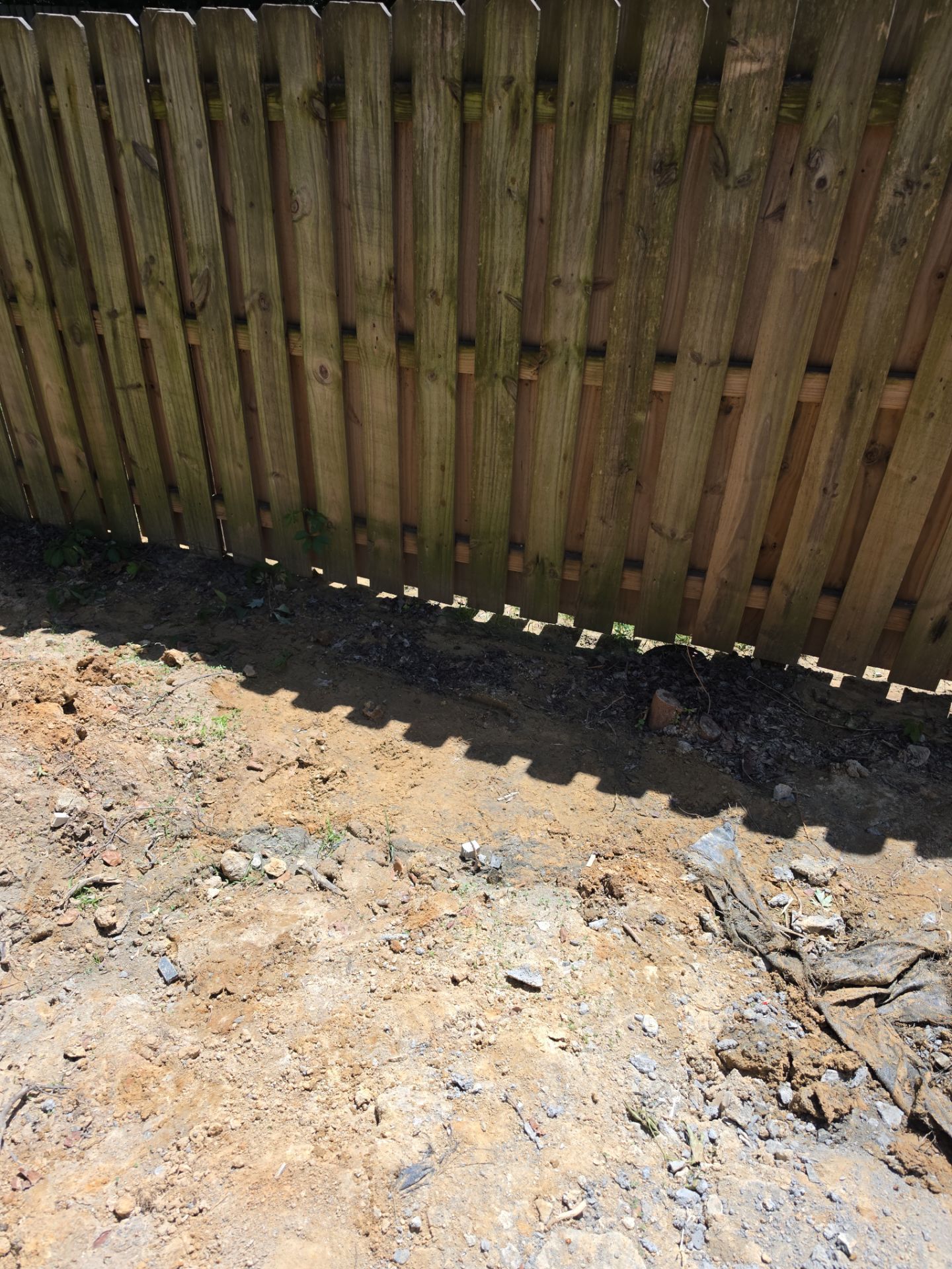 Job site clean up by Badger Hauling