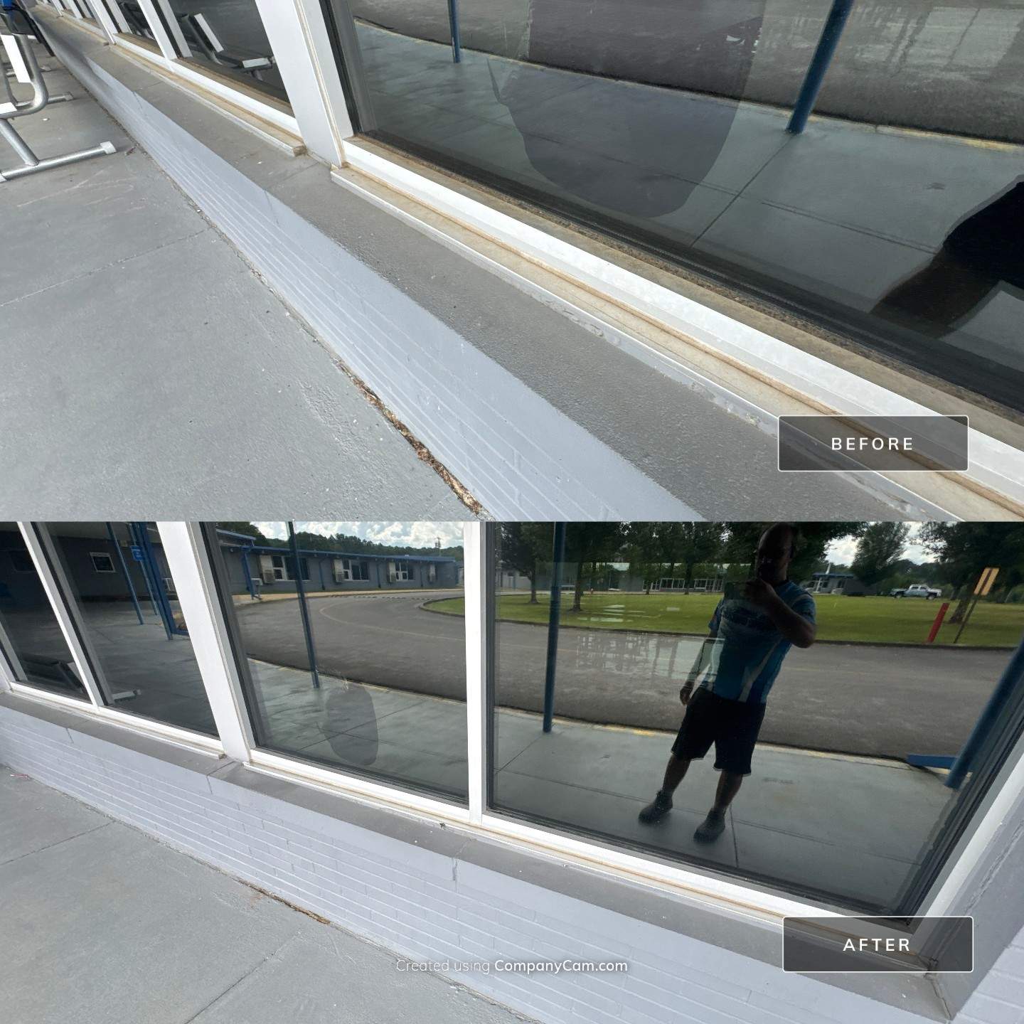 Lewisburg Middle School by Mr. Mister Power Washing