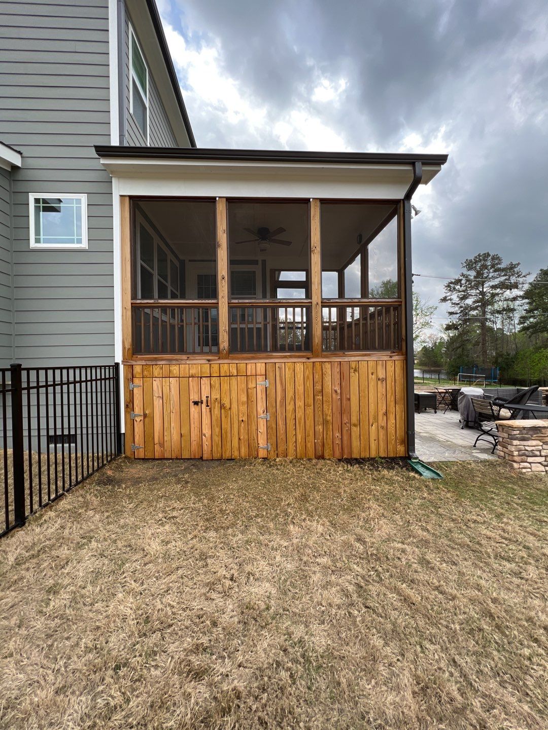 Screened Porch using Wood Sealant by DuraSeal