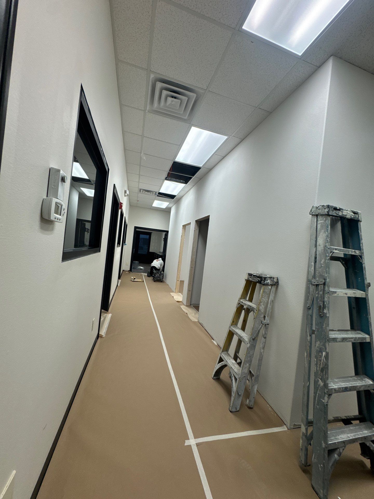Classic Holdings – Elwell | Ankeny Commercial Interior Repaint in SW Agreeable Gray by Midwest Paint LLC
