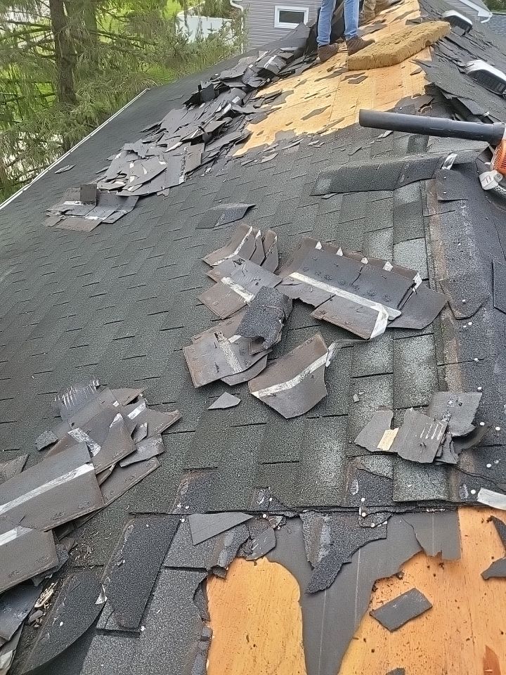 ATLAS PINNACLE COLOR: SUMMER STORM DRIP EDGE: WHITE by Eagle Eye Roofing