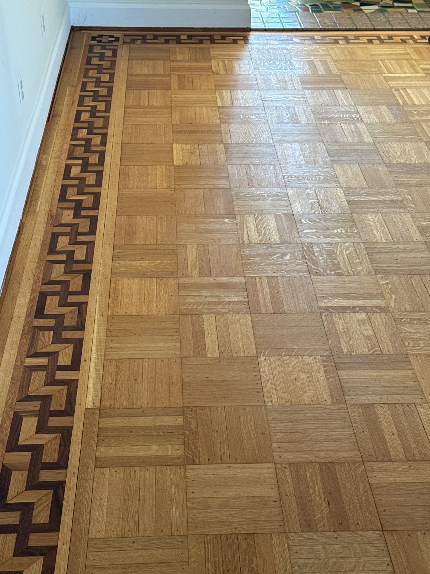 Historic Hardwood floor restoration  by Ann Arbor Hardwoods 